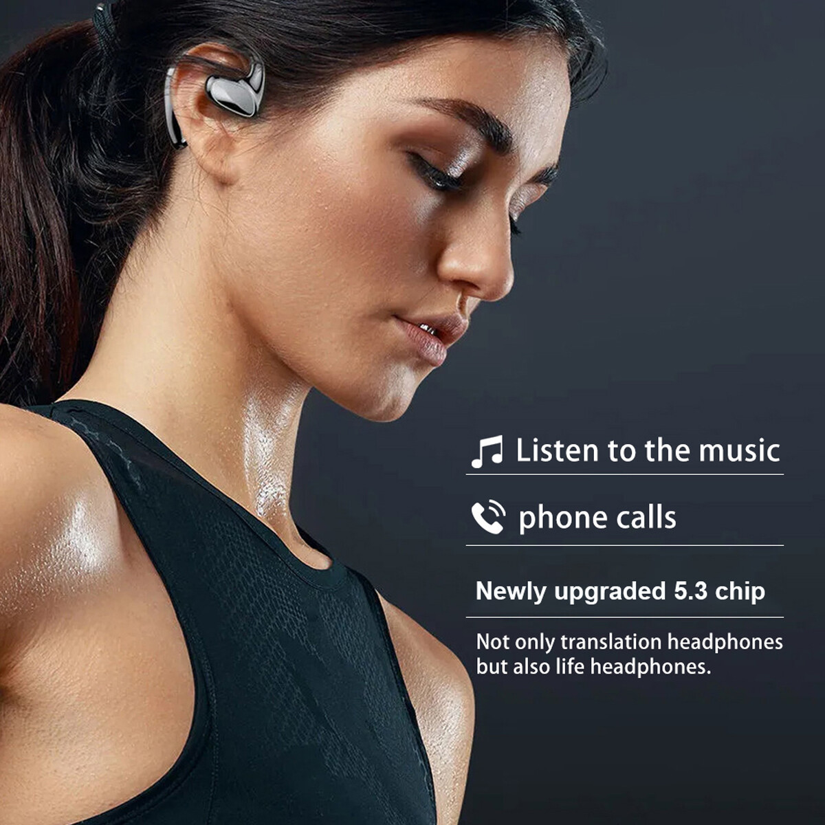 M8 Translator Earbuds 144 Language Translator Device Two Way Real Time Tran)
