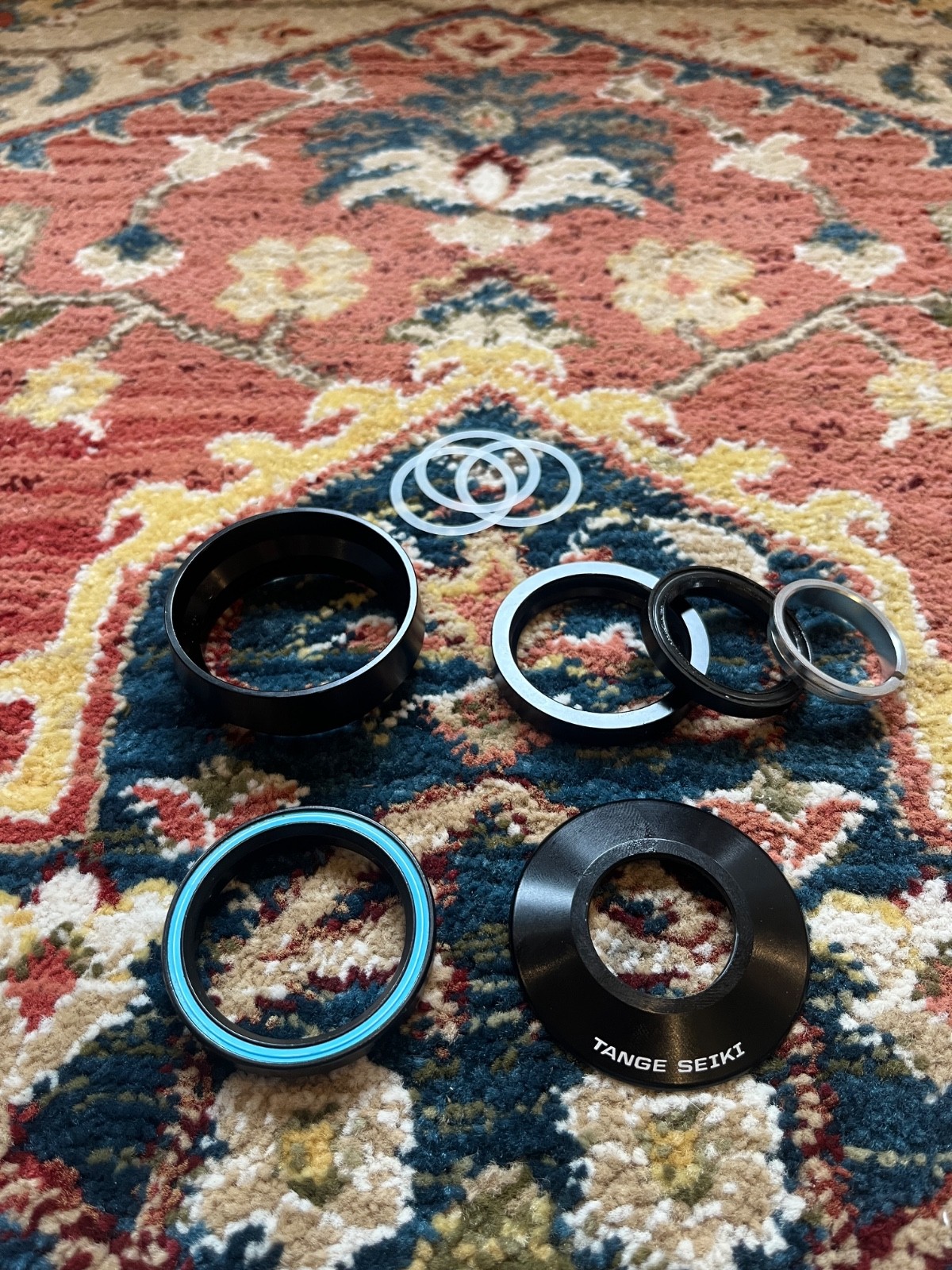 Cannondale Adapter Headset Si/Headshok to 1.5″ Tapered Drop In Bearings K35019