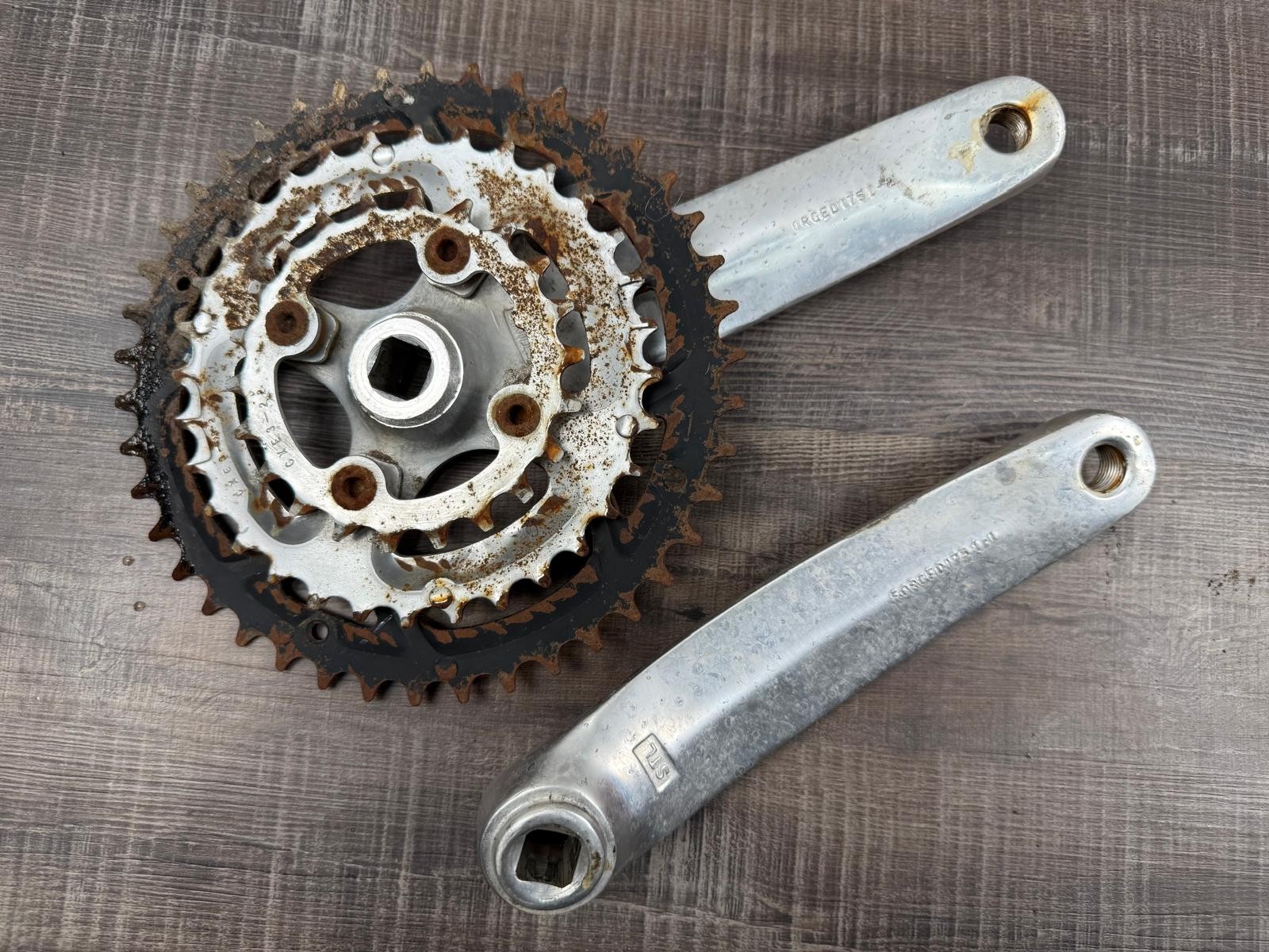 Vintage Specialized Triple MTB Crankset 175mm 22/32/42t