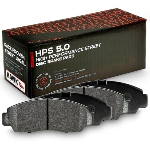 Hawk Performance HB766B.624 Street Brake Pads HPS 5.0 Black