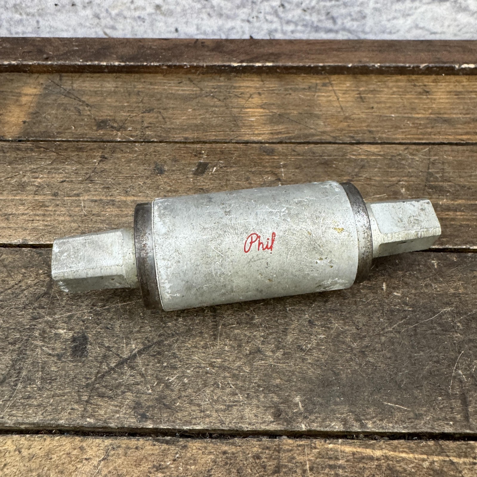 Vintage Phil Wood Bottom Bracket 108mm Spindle Campy ISO Square Taper