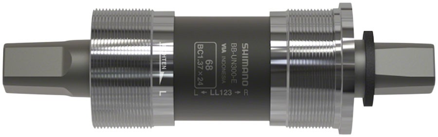 Shimano BB-UN300-E Bottom Bracket – English, 68 x 122.5mm Spindle, Square Taper
