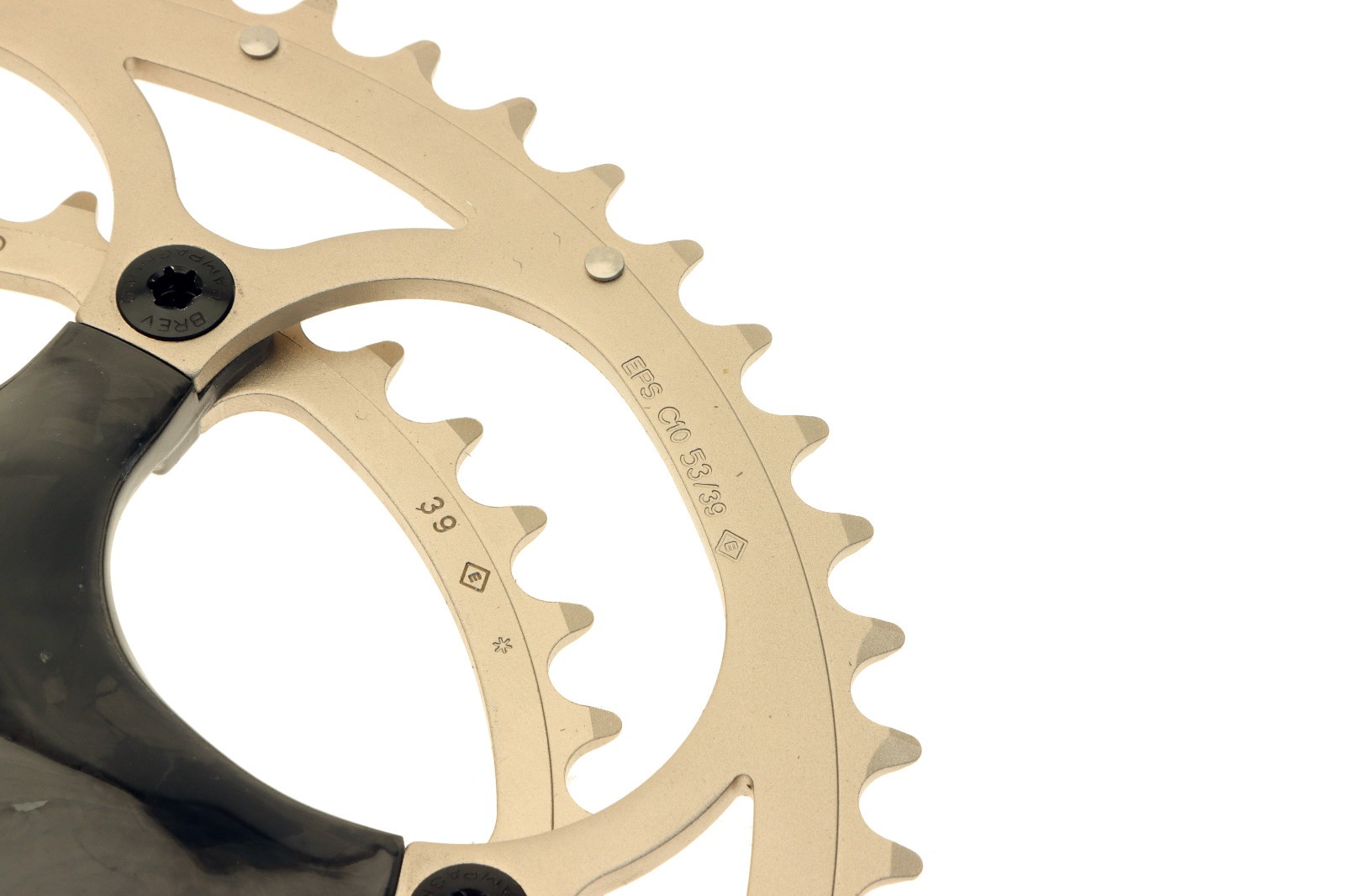 Campagnolo Record Carbon Crankset 10 Speed 53/39T 170mm ’04 Square Taper NOS NEW