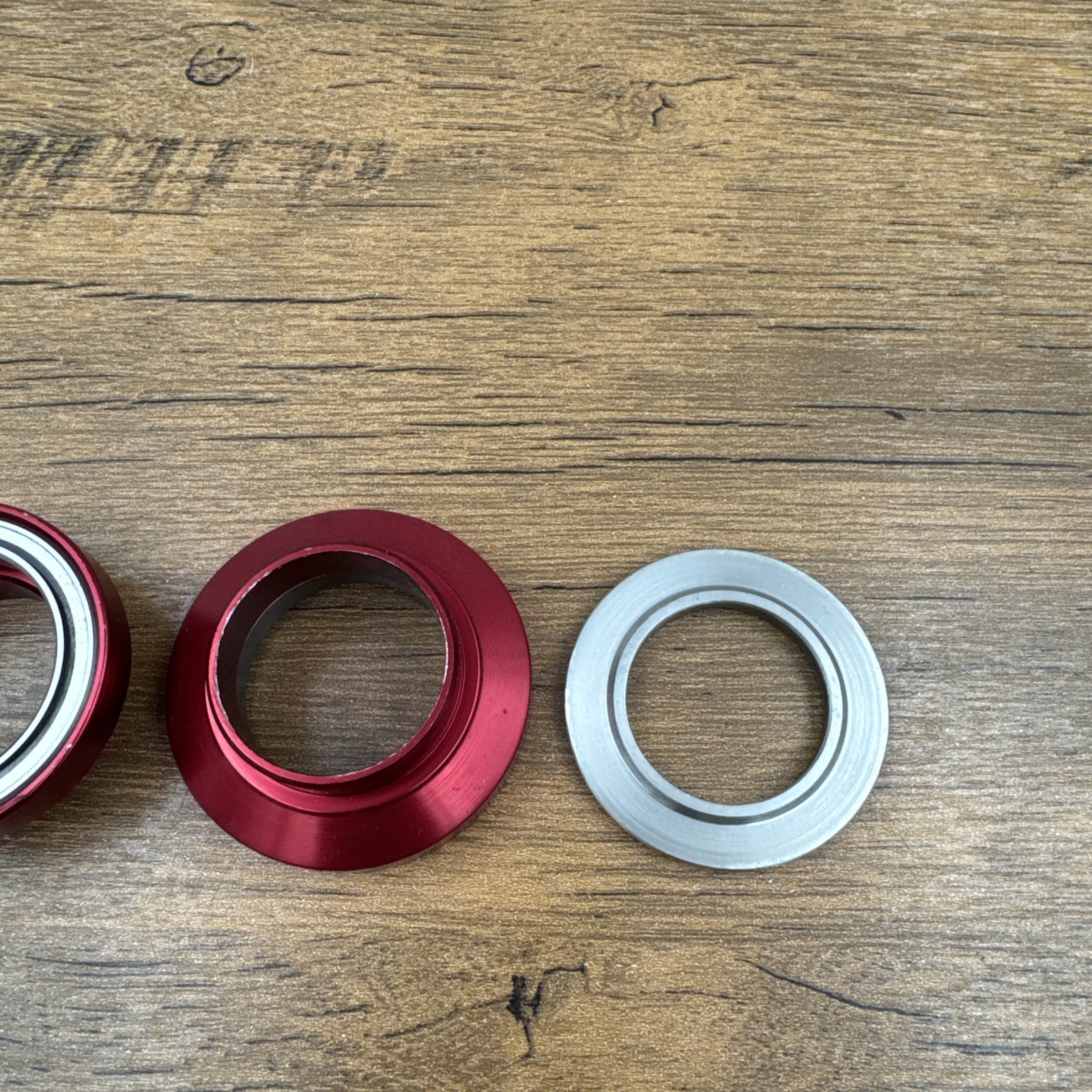 Ringle Slamma Jamma Headset / Twister Mountain Bike Skewer Set Red Vintage MTB