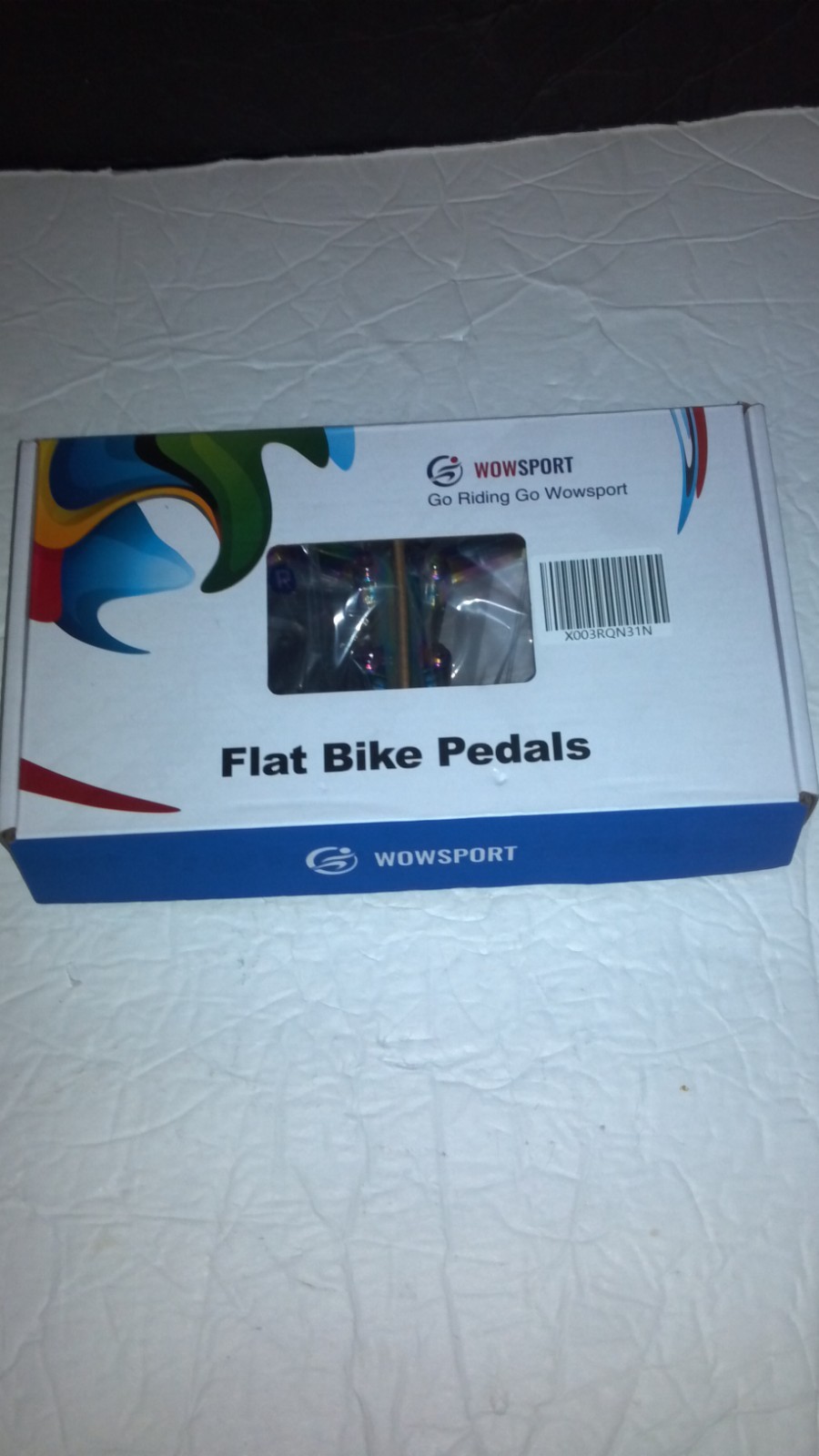 Pair of Flat Bike Pedals 9/16″ Universal Spindle For BMX, MTB, Mountain Bike