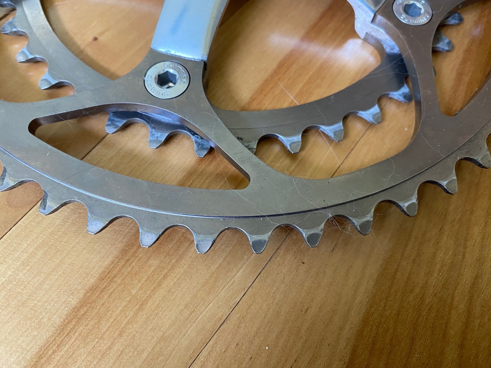 Vintage 9 speed Shimano Dura Ace 7700 Group Set