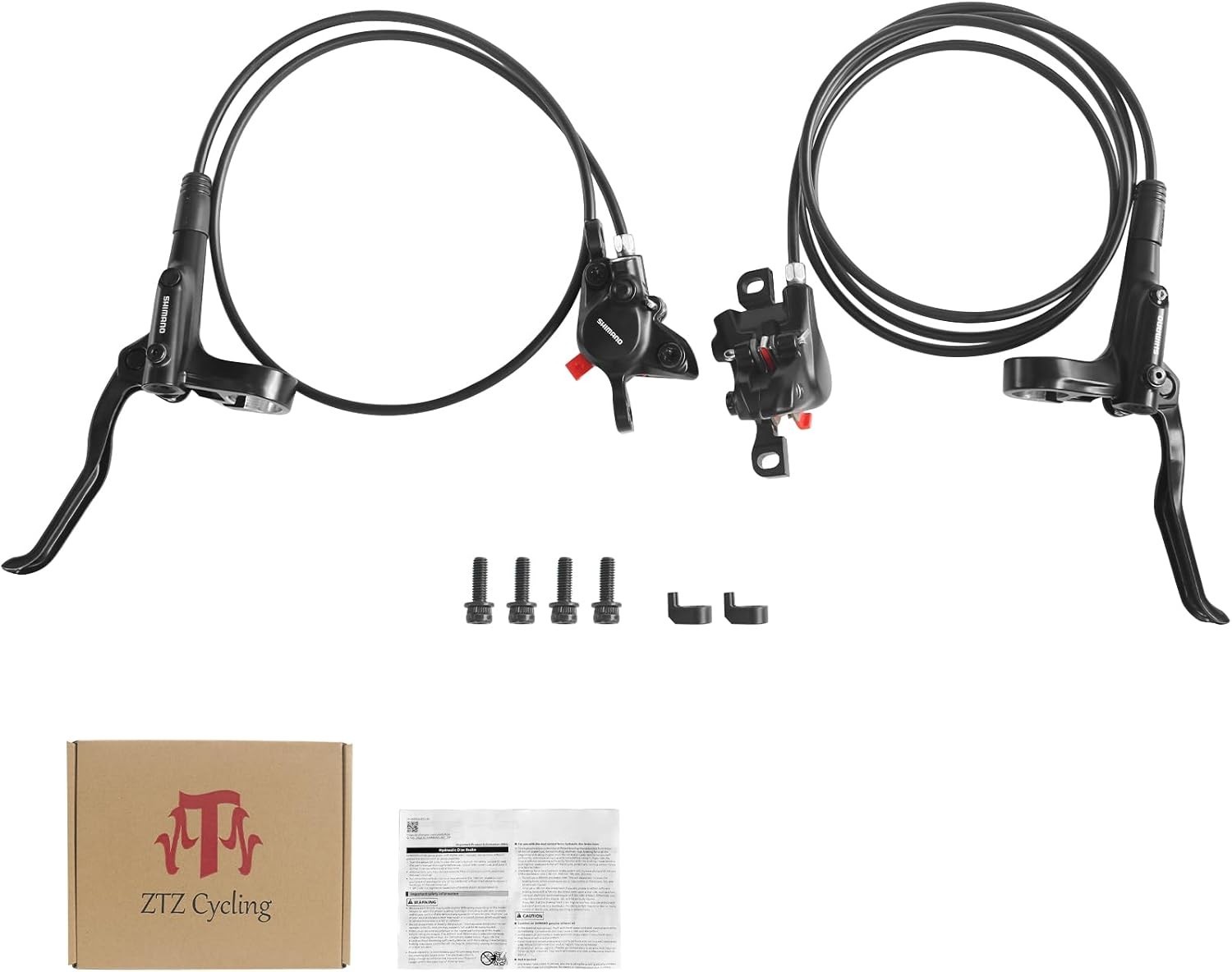MT200 MTB Hydraulic Disc Brakes Set 800/1550mm MTB Brake Bicycle Disc Brake NEW