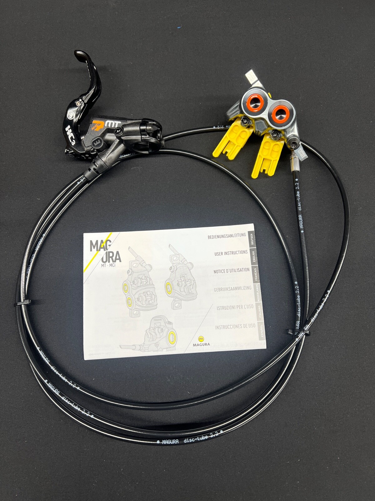 Magura MT7 HC3 Disc Brake + Lever – For Front or Rear Wheel