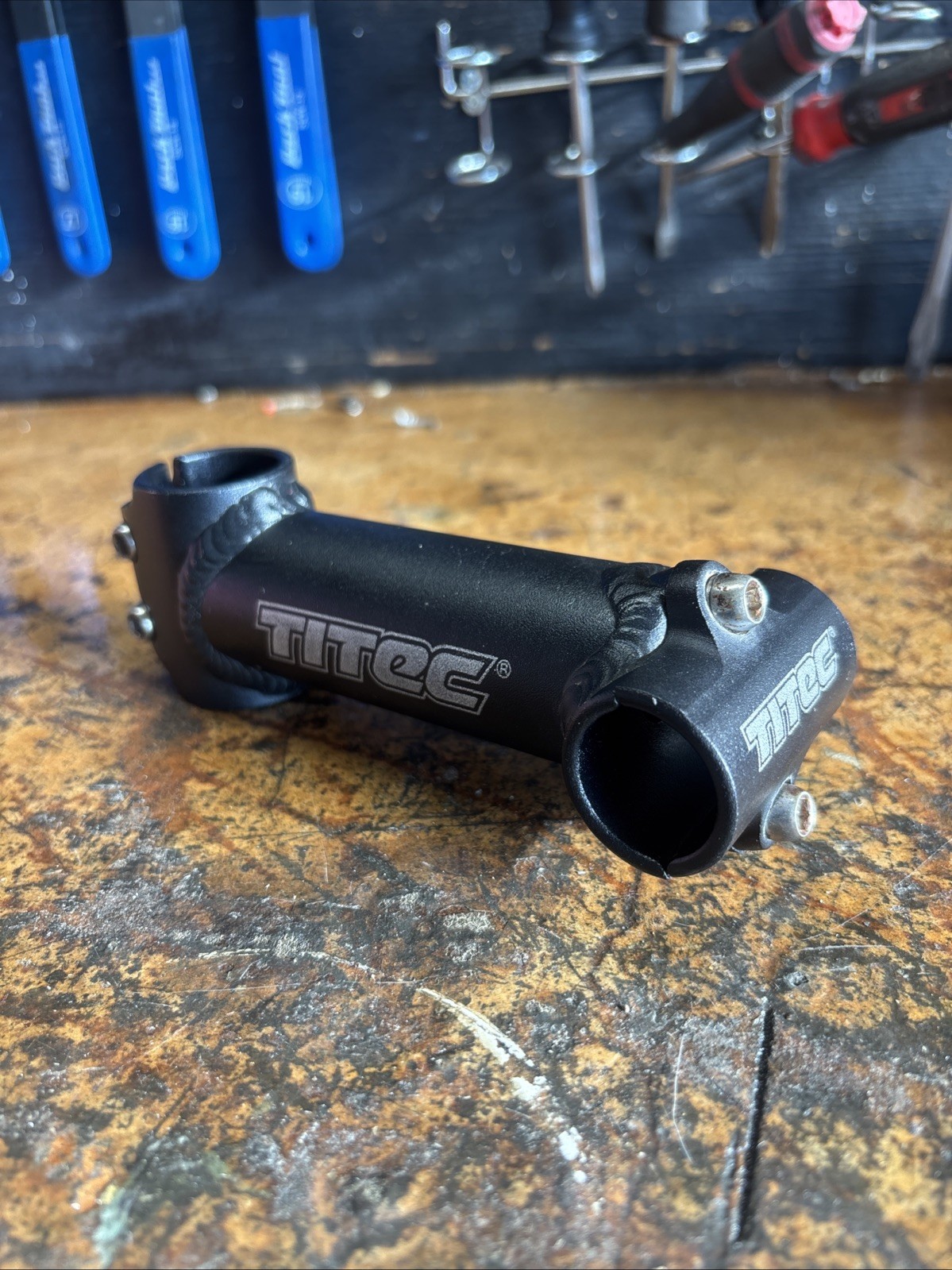 TITEC Threadless MTN Stem 125mm 25.4 Clamp 1 1/8” Steerer