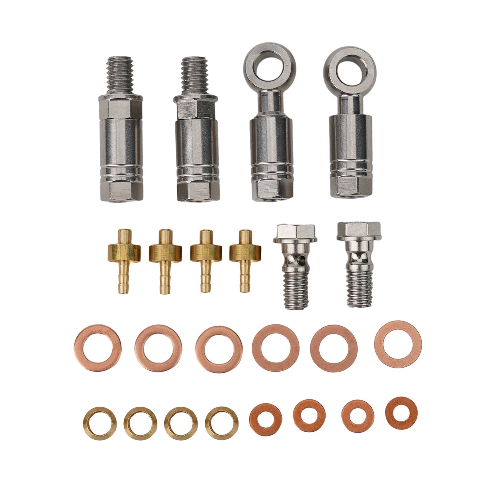 ABS + Metal Disc Brake Hose Connector Kit For Hope Line,Tube Length 2.5m Kit
