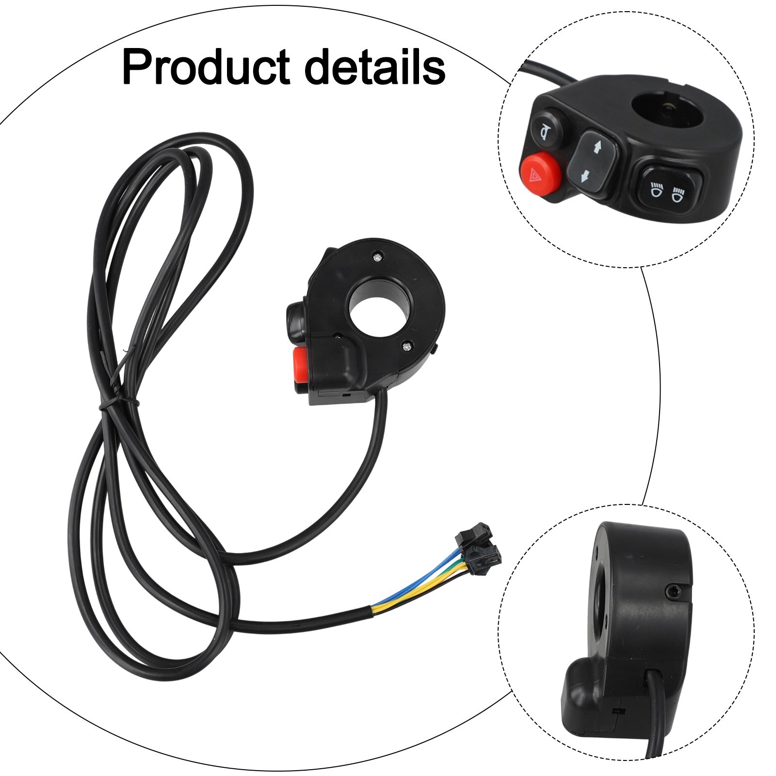 Scooter Electrical System Upgrade Efficient 4 in 1 Control Button Setup