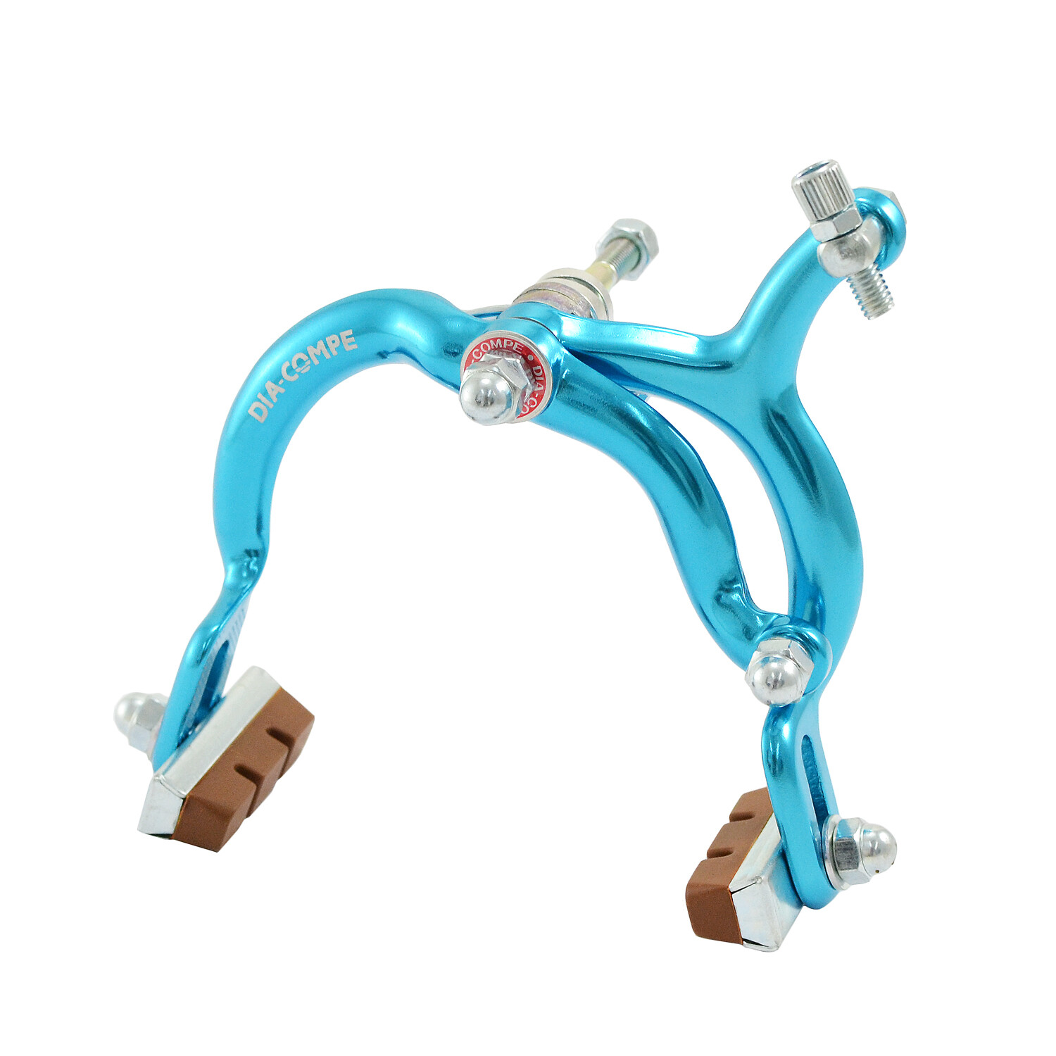 DIA-COMPE MX890 Side Pull Caliper Brake Set (F+R) For Old School BMX , Blue