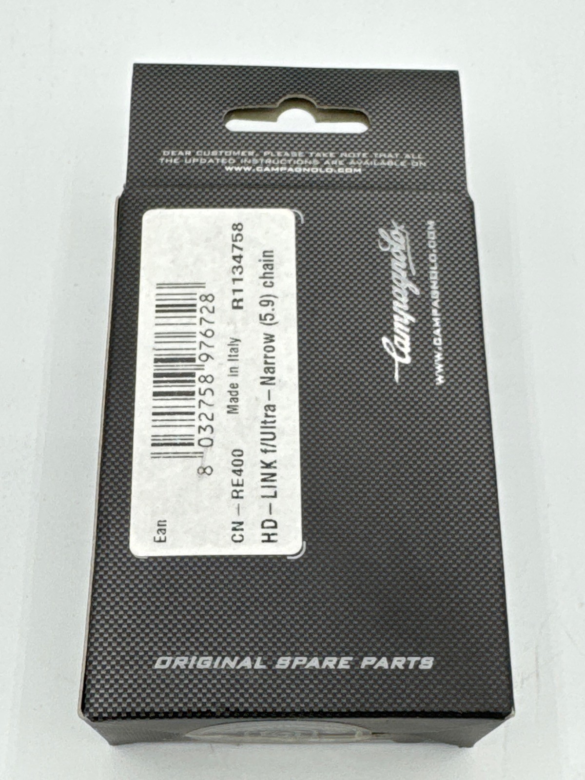 Campagnolo Record 10 Speed HD-Link Chain Connector CN-RE400 Ultra Narrow NEW