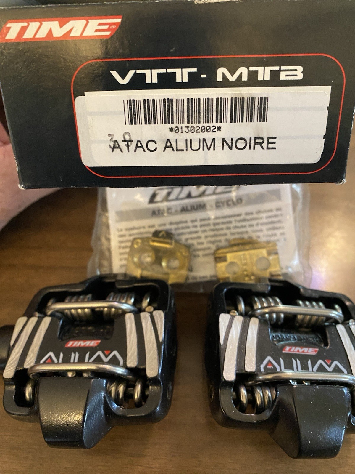 Time ATAC clipless Mountain Bike pedals Vintage NEW NOS