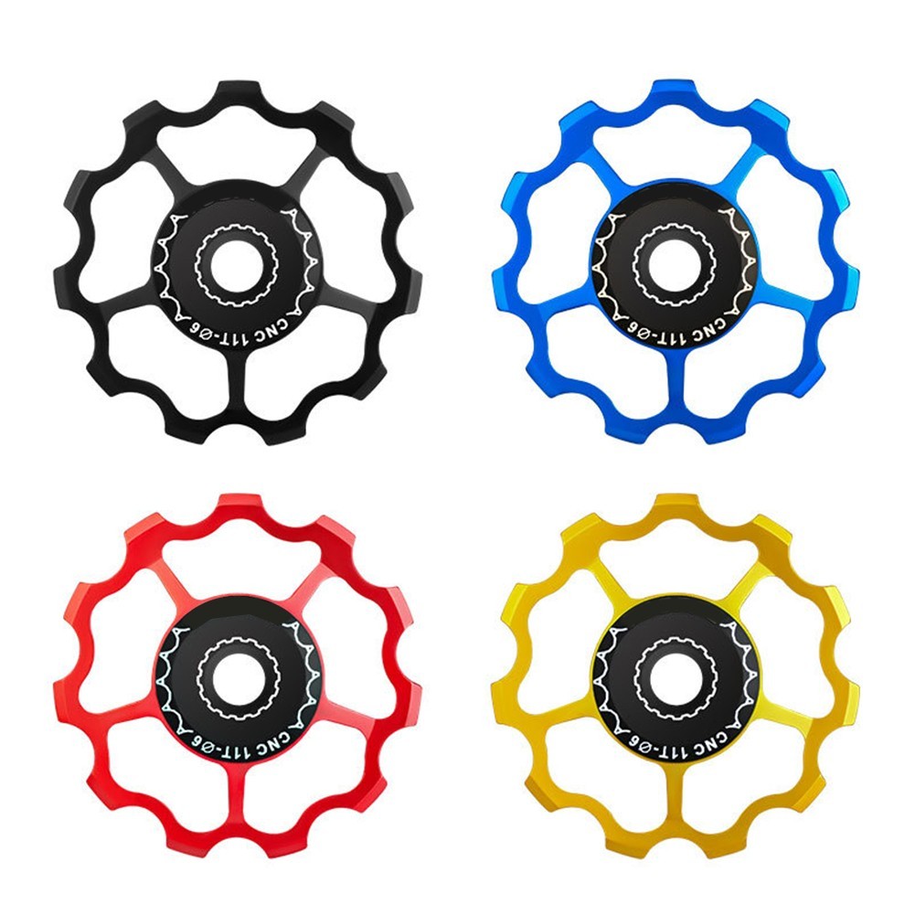 Bicycle Rear Derailleur Guide Wheel 11T13T Aluminum Alloy Bearing Steel
