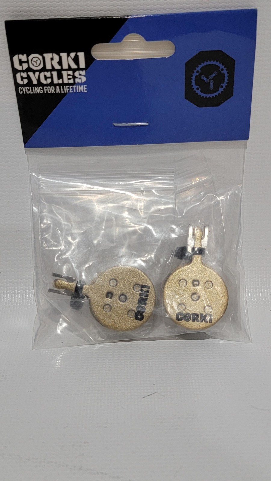 Corki Cycles Bike Brake Pads BP-BB5 Metal Disc Pair Fits Avid BB5 Mechanical MTB