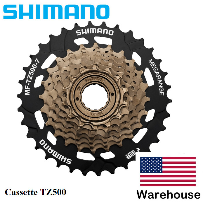 Shimano Tourney MF-TZ500 7 Speed 14-28T / 14-34T Freewheel Cassette