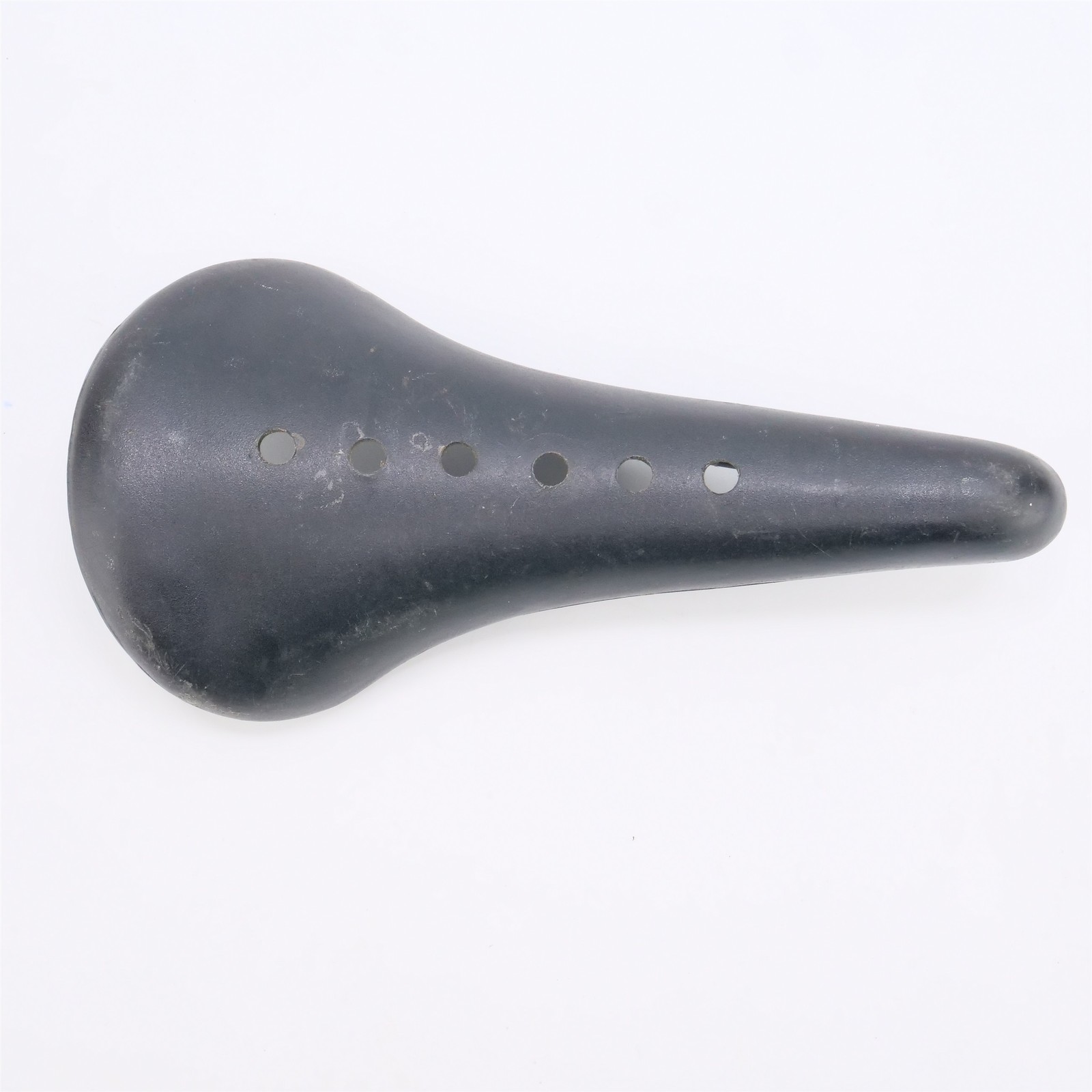 Unica Nitor Saddle Plastic Steel Rail Black Italy Cinelli Vintage