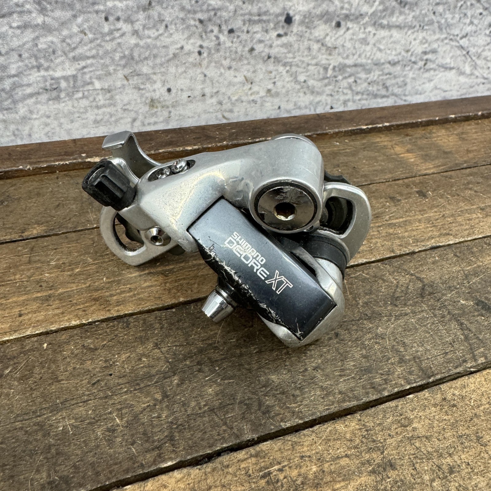 Vintage Shimano Deore XT RD-M735 Rear Derailleur 7 Speed SHORT Cage Japan 245g