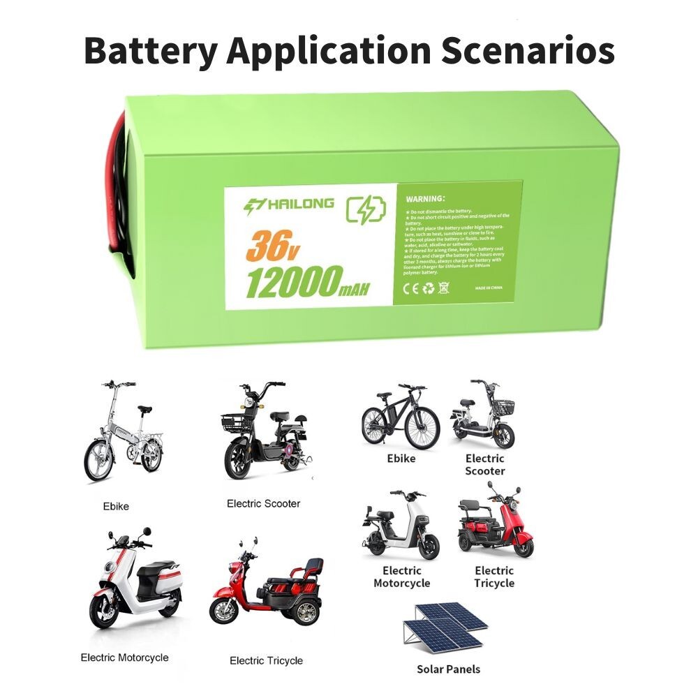 New 36V 48V 52V Electric Rechargeable Battery Ebike Electric Bicycle Battery