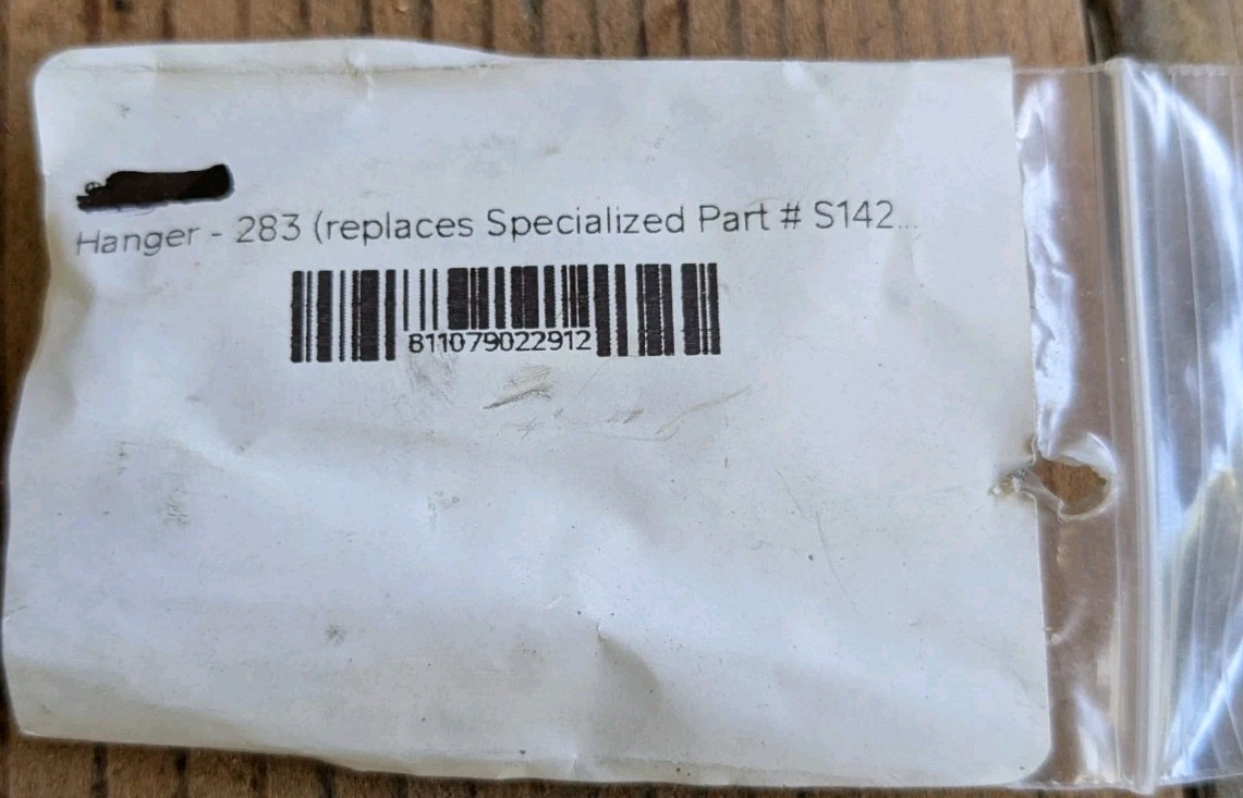 Wheels Manufacturing Derailleur Hanger 283 (Replaces Specialized Part #S142)