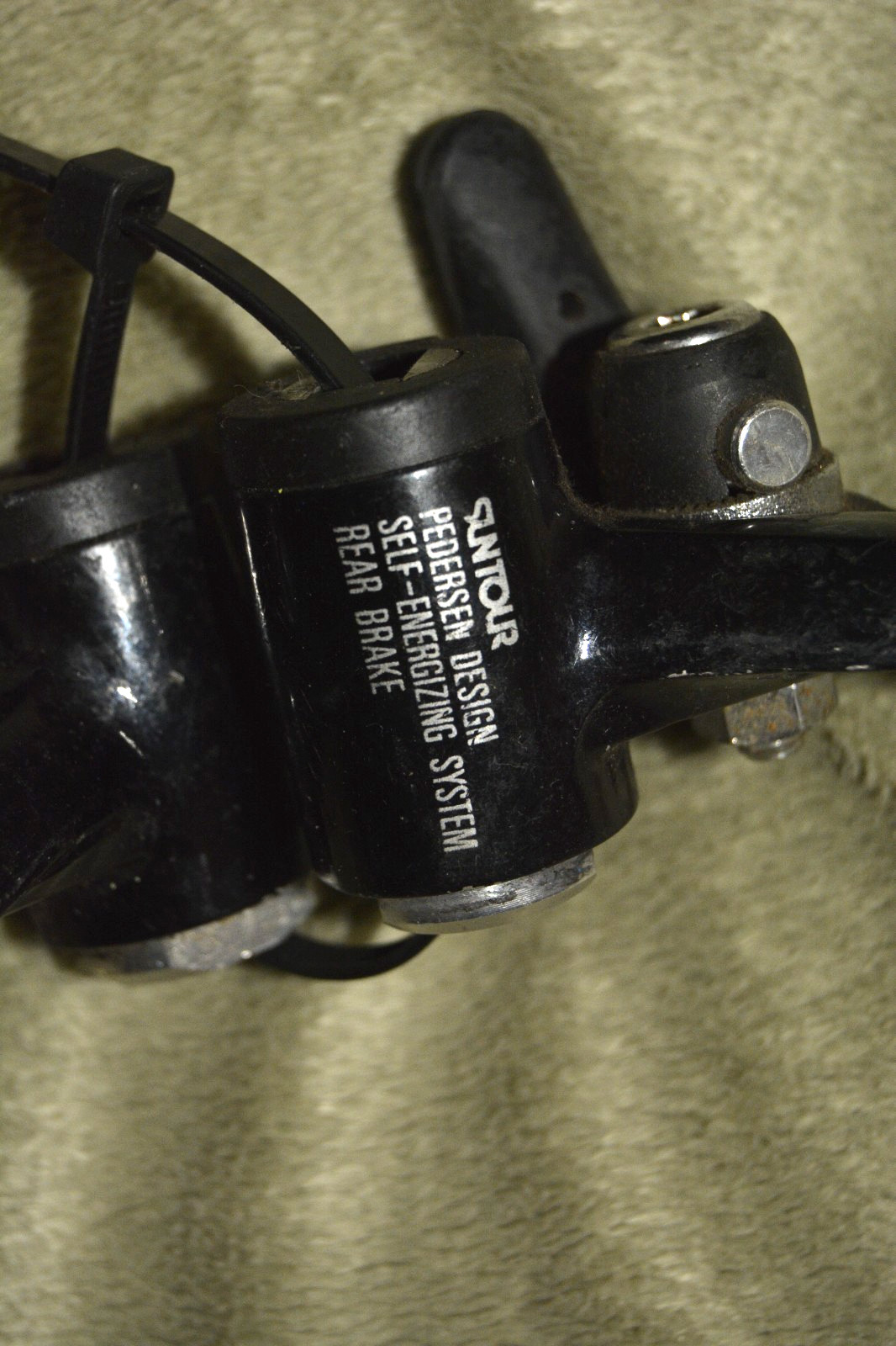 Suntour SE XC Pedersen Self-Energizing Cantilever Brakes Black Vintage 80s/90s