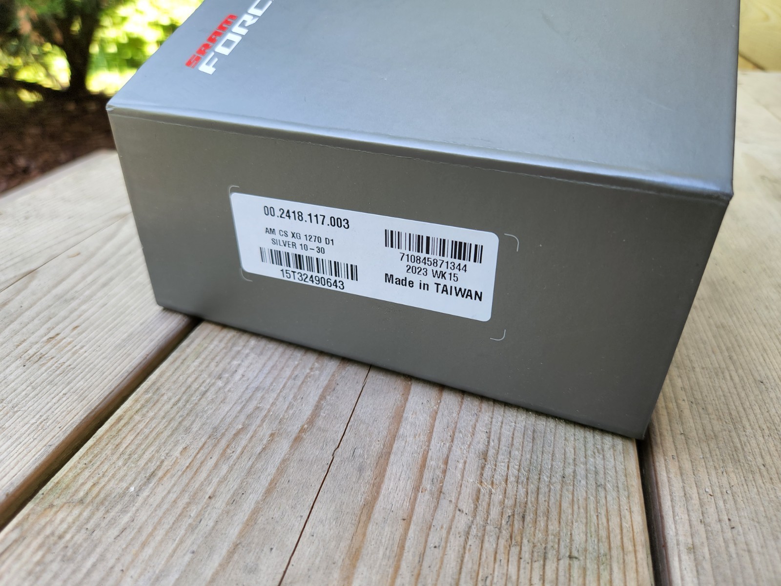 *No USA Import Fees* Sram Force 12 Speed Cassette XG-1270, 10-30, XDR, NIB