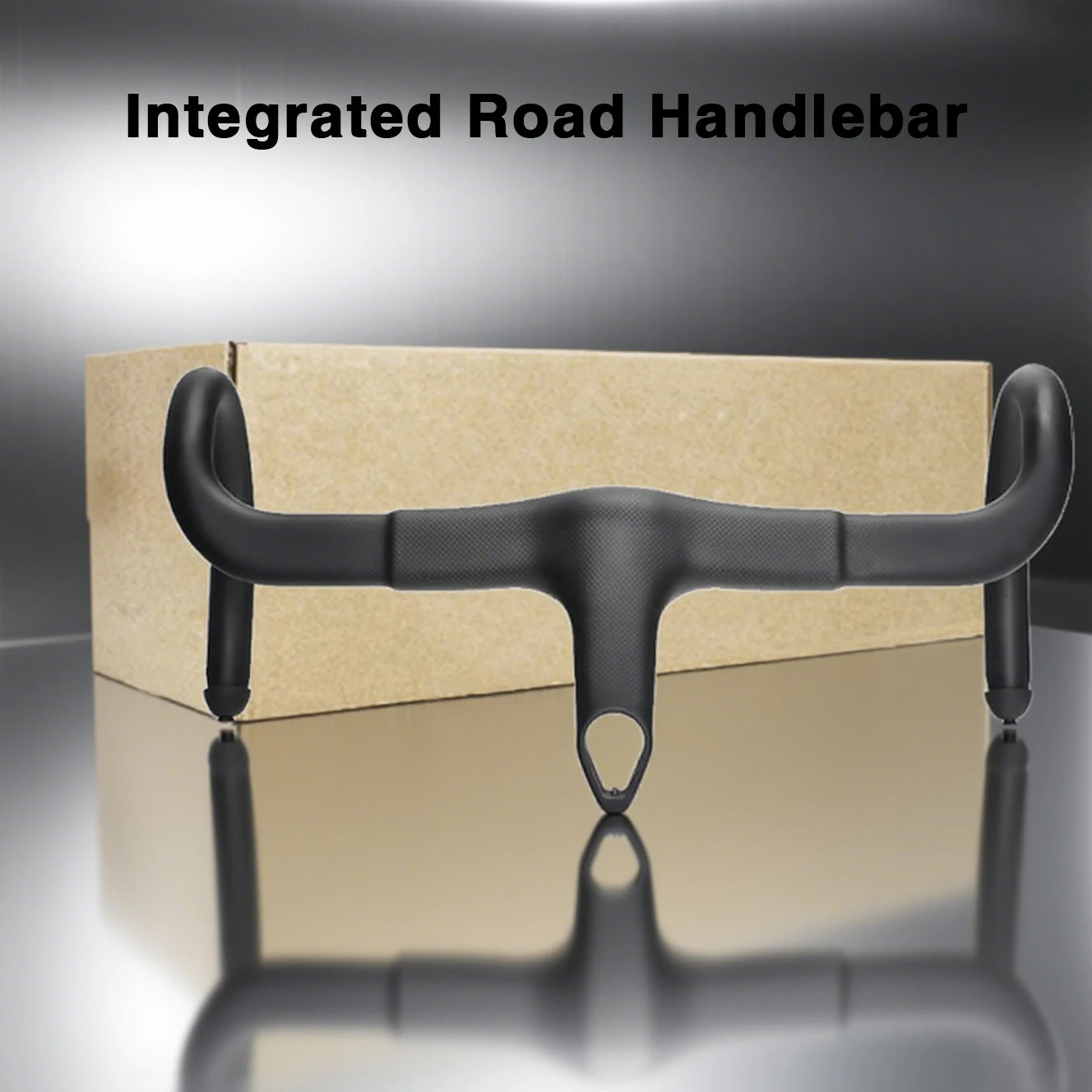 Carbon Integrated Road Bicycle Handlebar Width 400-440mm Stem 90-120mm