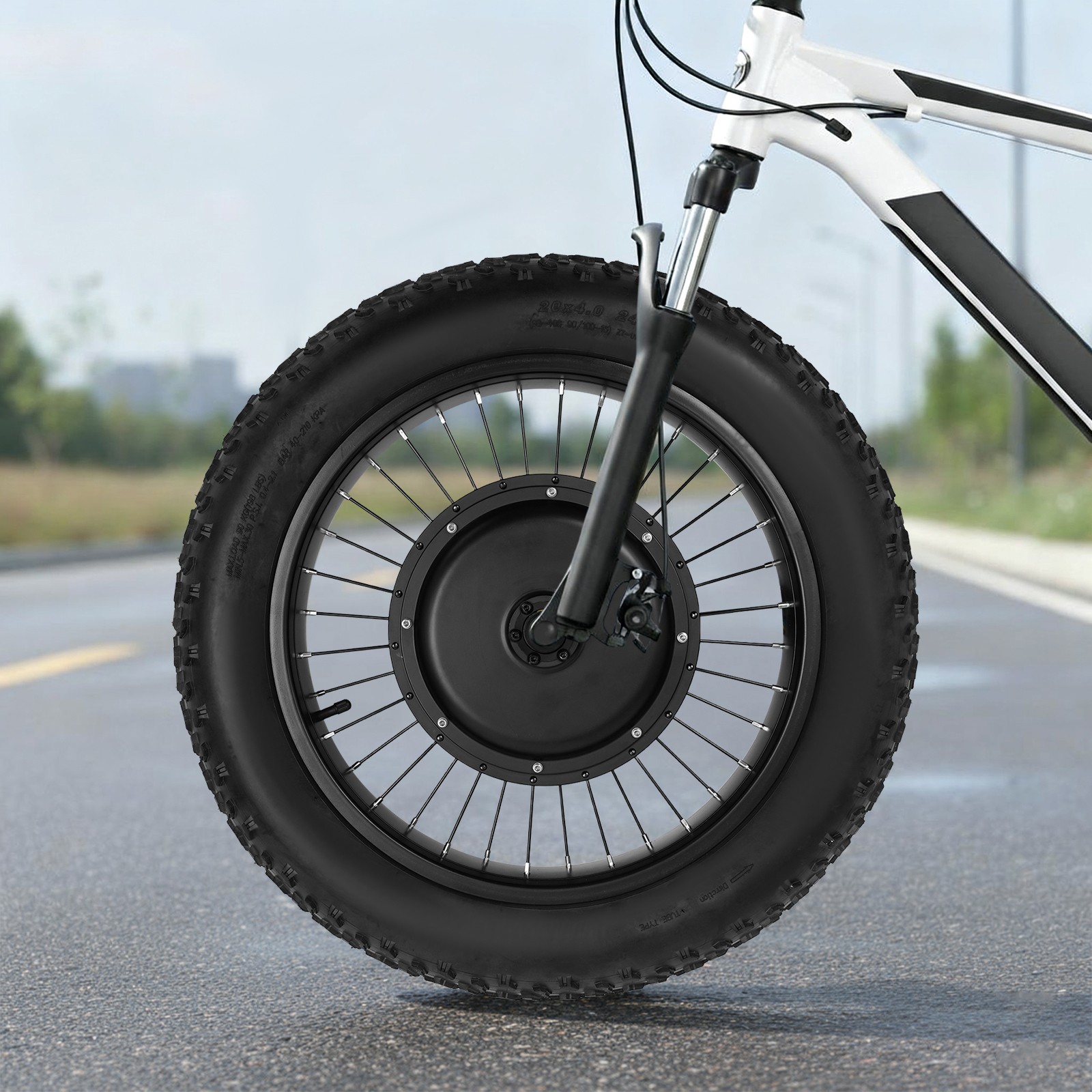 Front Wheel Bicycle Conversion Kit,20″ Front Wheel Bicycle Conversion Kit, Motor