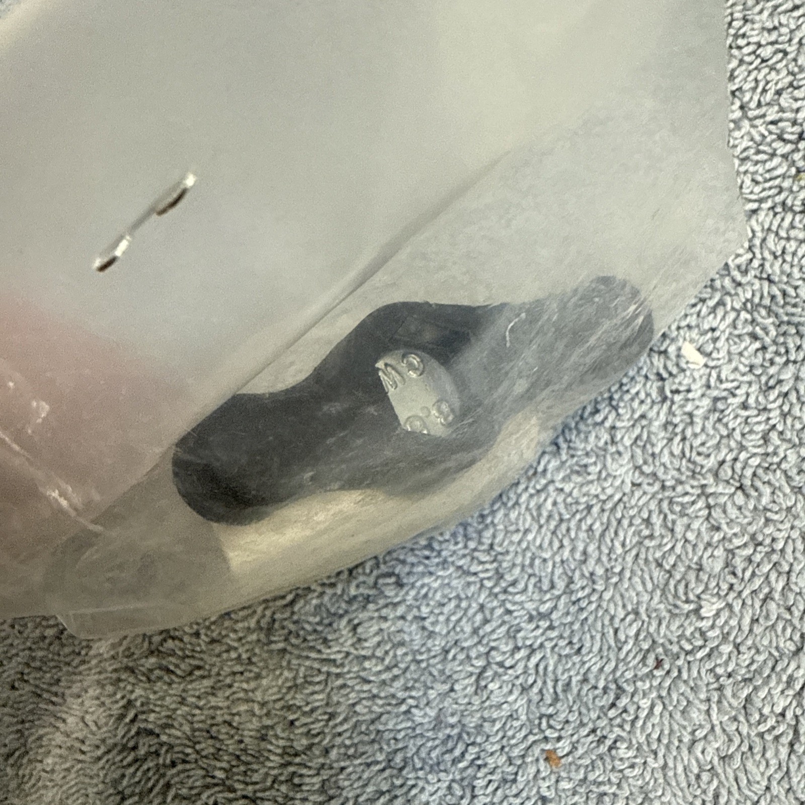 Brompton Hinge Clamp Assembly – Silver Hinge Plate and Black lever
