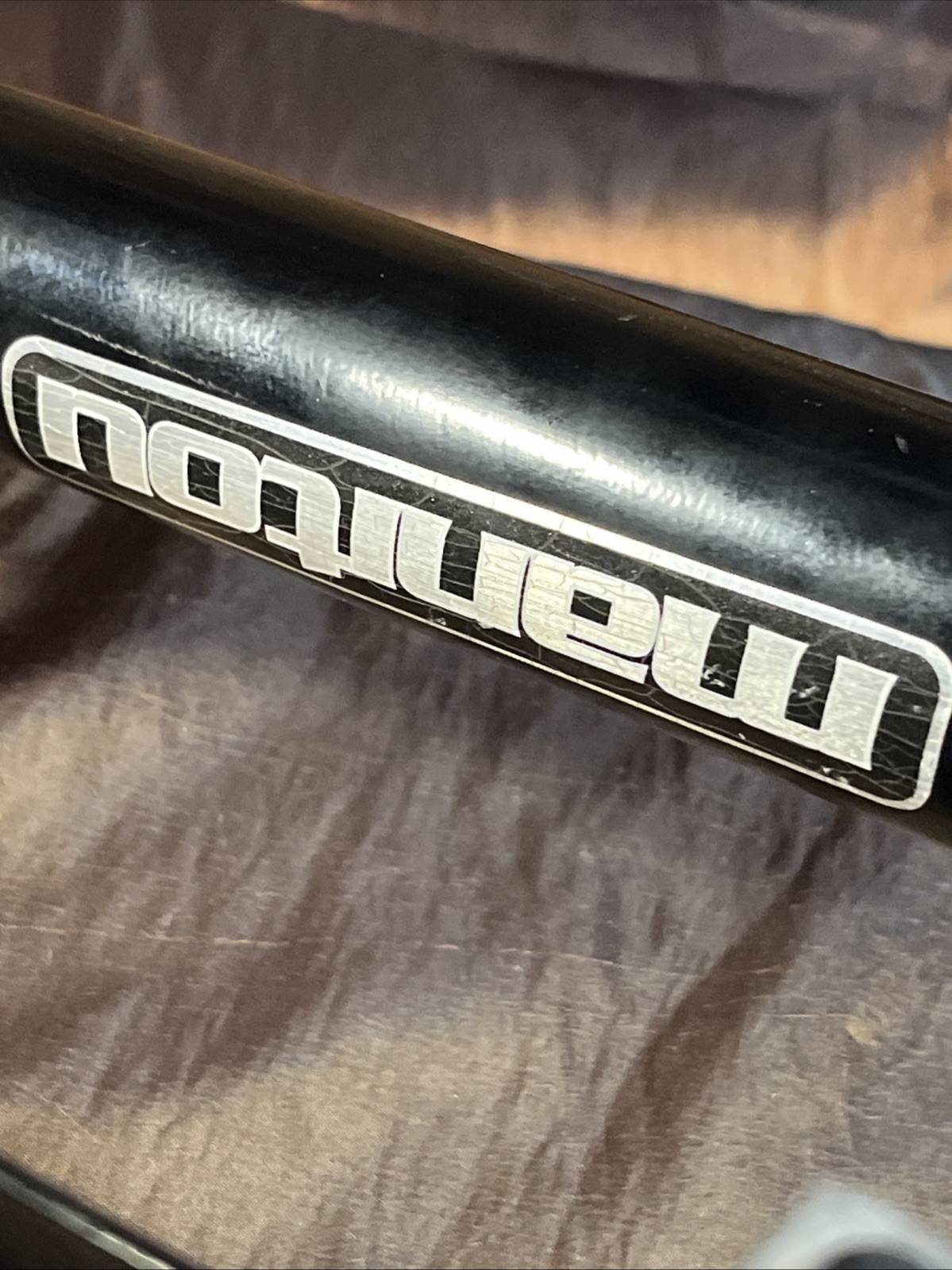 Manitou Elite 100 Black 1-1/8 Threadless Fork 26″ MTB V Brake/Disc 8-1/4” Steer