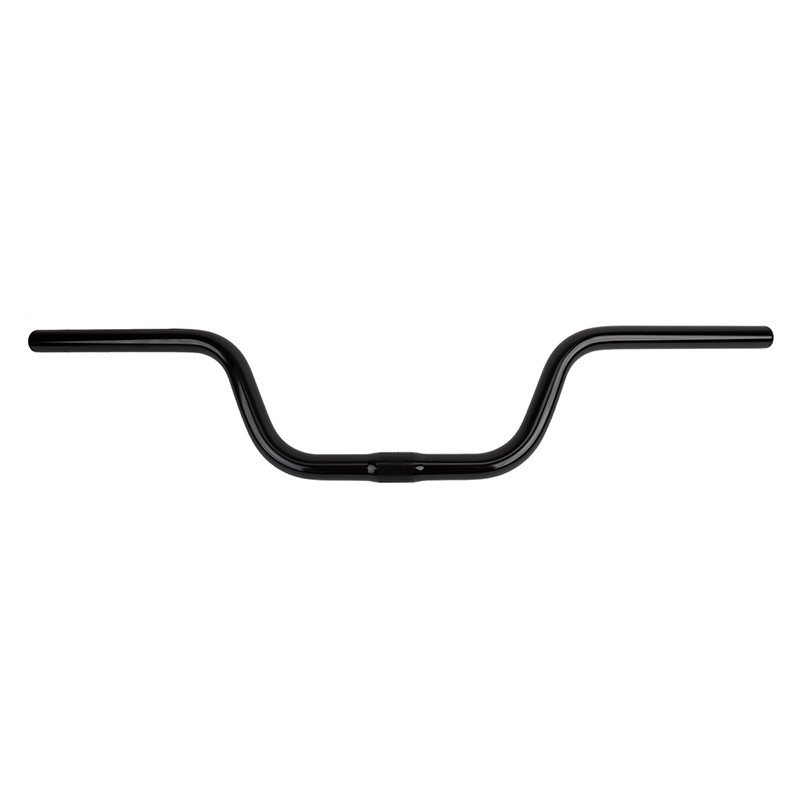 Sunlite Bicycle 5in Riser Handlebar 25.4mm Black Mountain Urban Fixed Road Bike