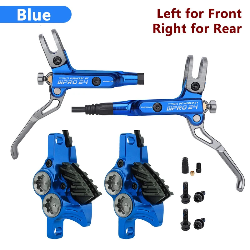 Bicycle Hydraulic Disc Brake 800/1550mm Mountain Bike Oil Brake Caliper Sets