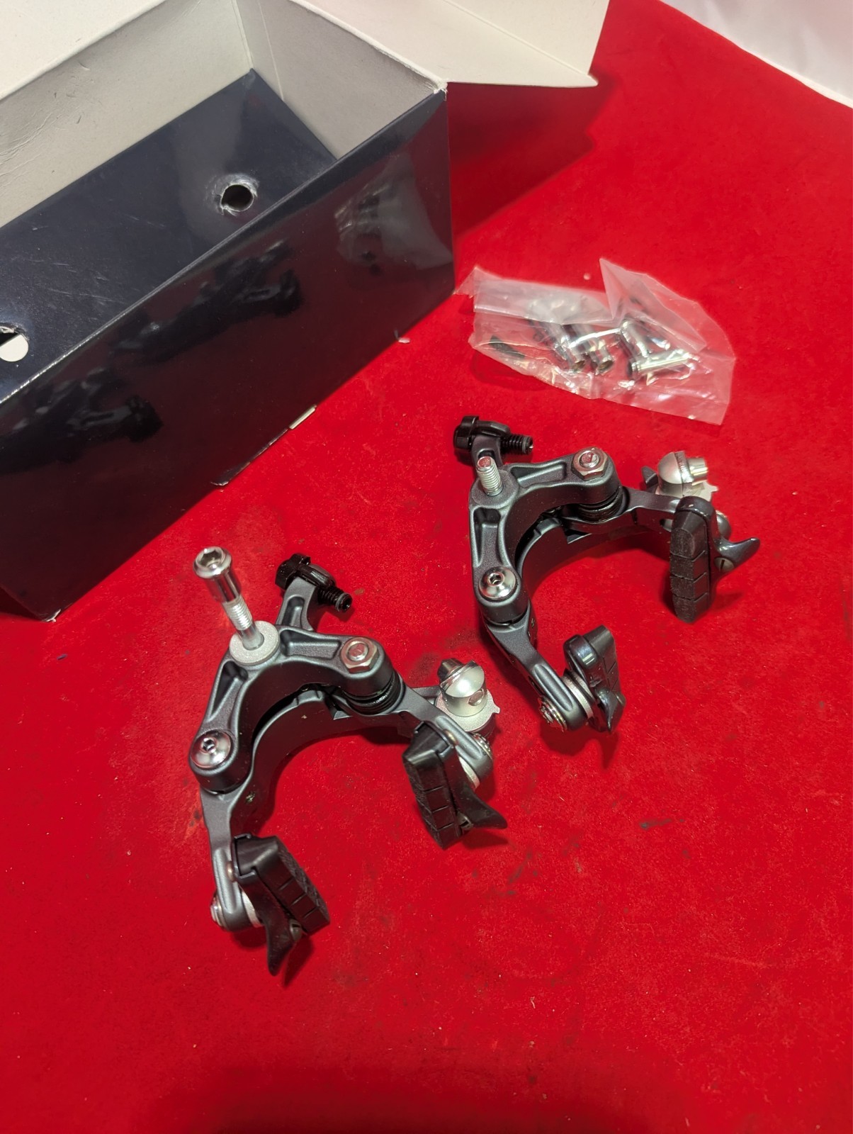 Shimano Ultegra BR-6800 Caliper Brakes Set Gray F/R Road Bike Side Pull Japan