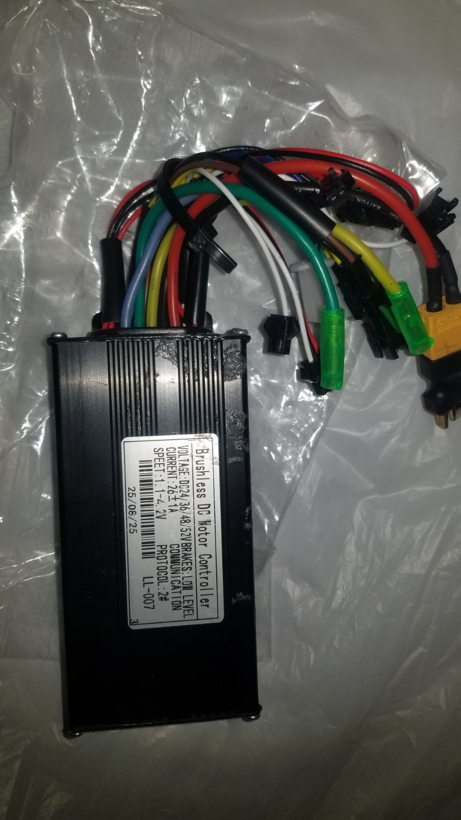Electric Scooter Ebike 26A/30A Sine Wave Controller with LCD V889 Display for…