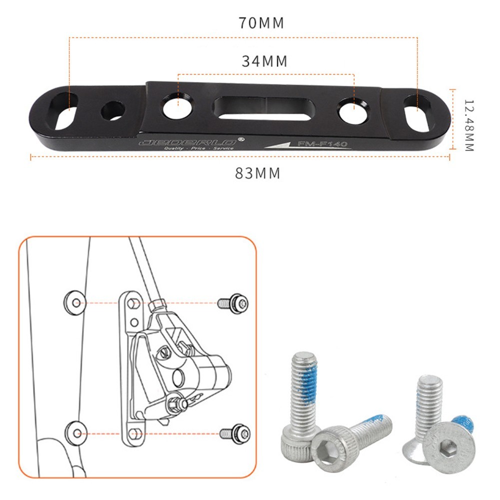 Upgrade Your Bike’s Disc Brake System with Flat Mount Post Mount Brake Adapter