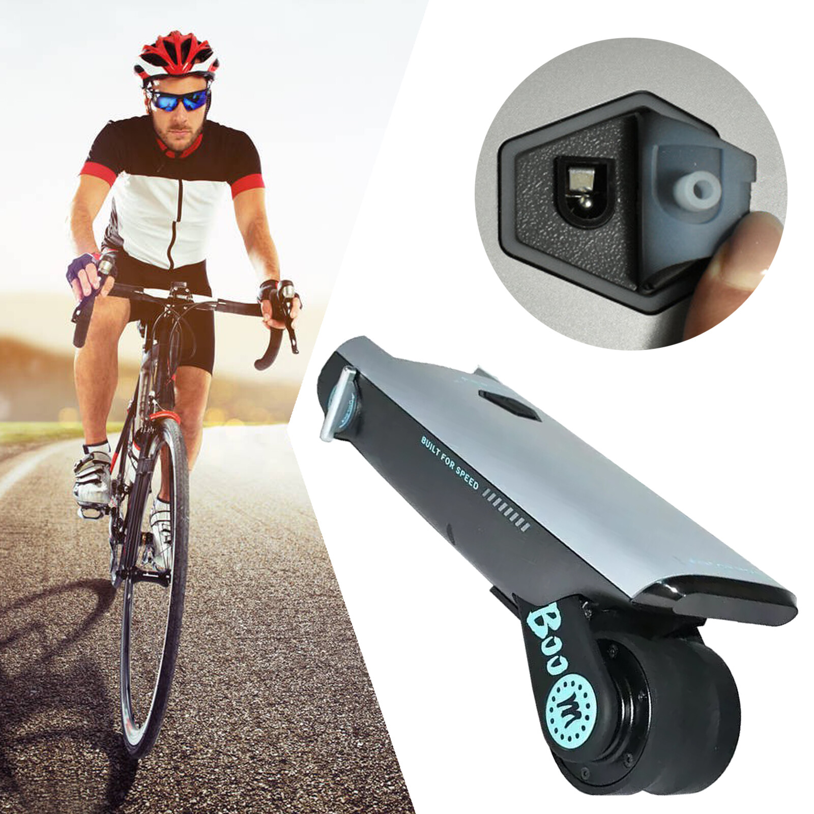 For Intelligent Pedal Assist System Electric Bike Conversion Kit with Battery