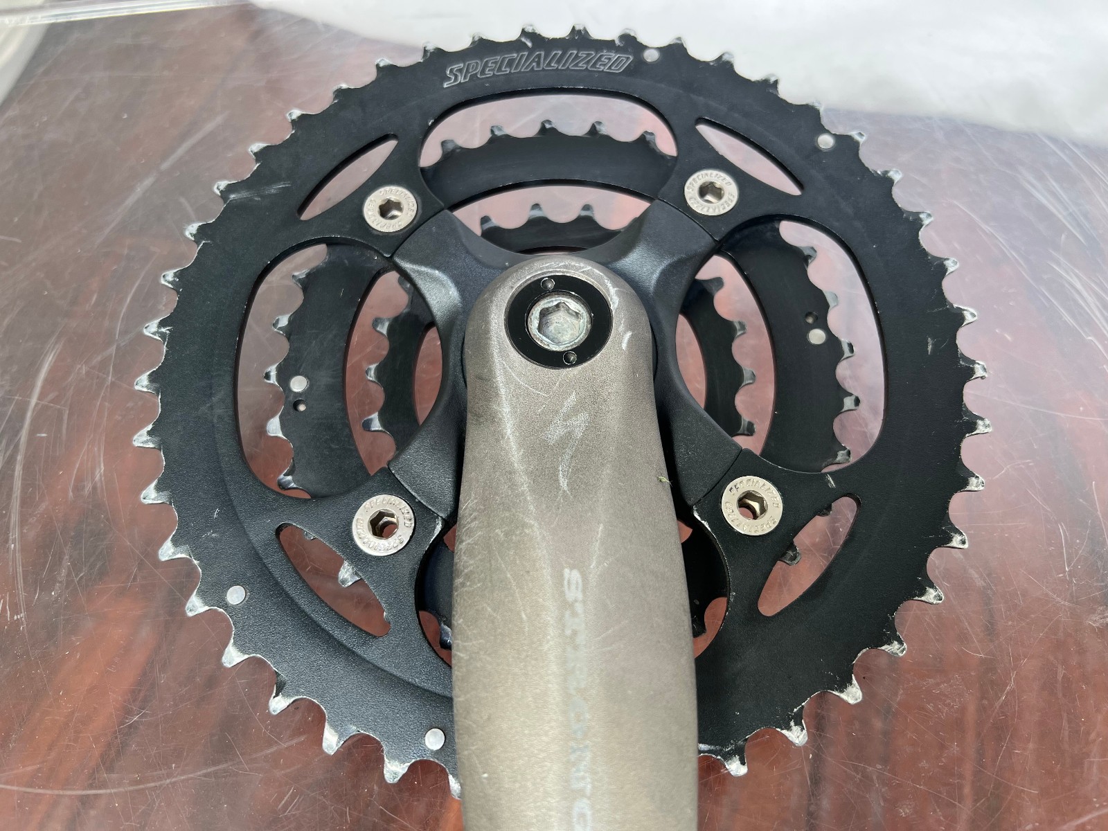 Specialized Strong Arm II 175mm Aluminum Mountain Bike Triple Crankset 44/32/22