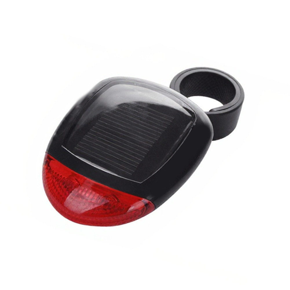 Solar Powered Bicycle Taillight for Night Visibility and All-Terrain Application