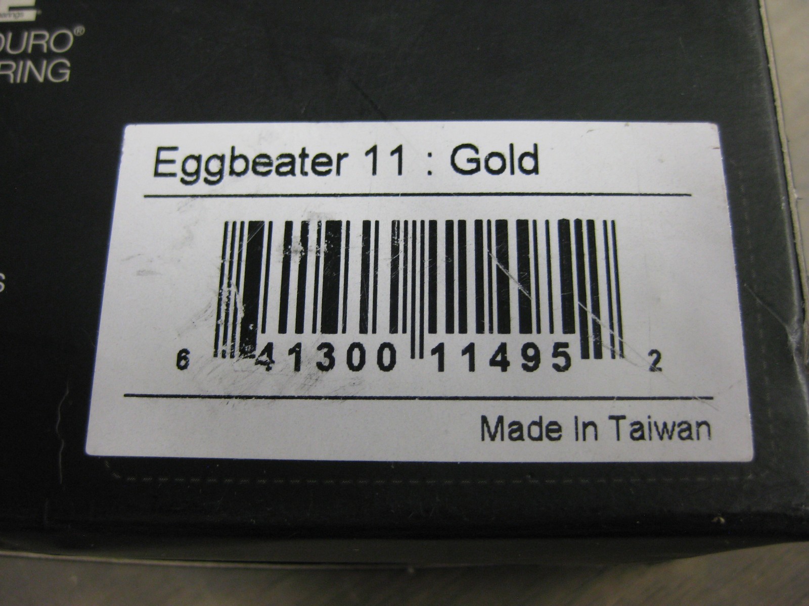 Crankbrothers Egg Beater 11 Pedals Ti /Gold, XC Pedal System