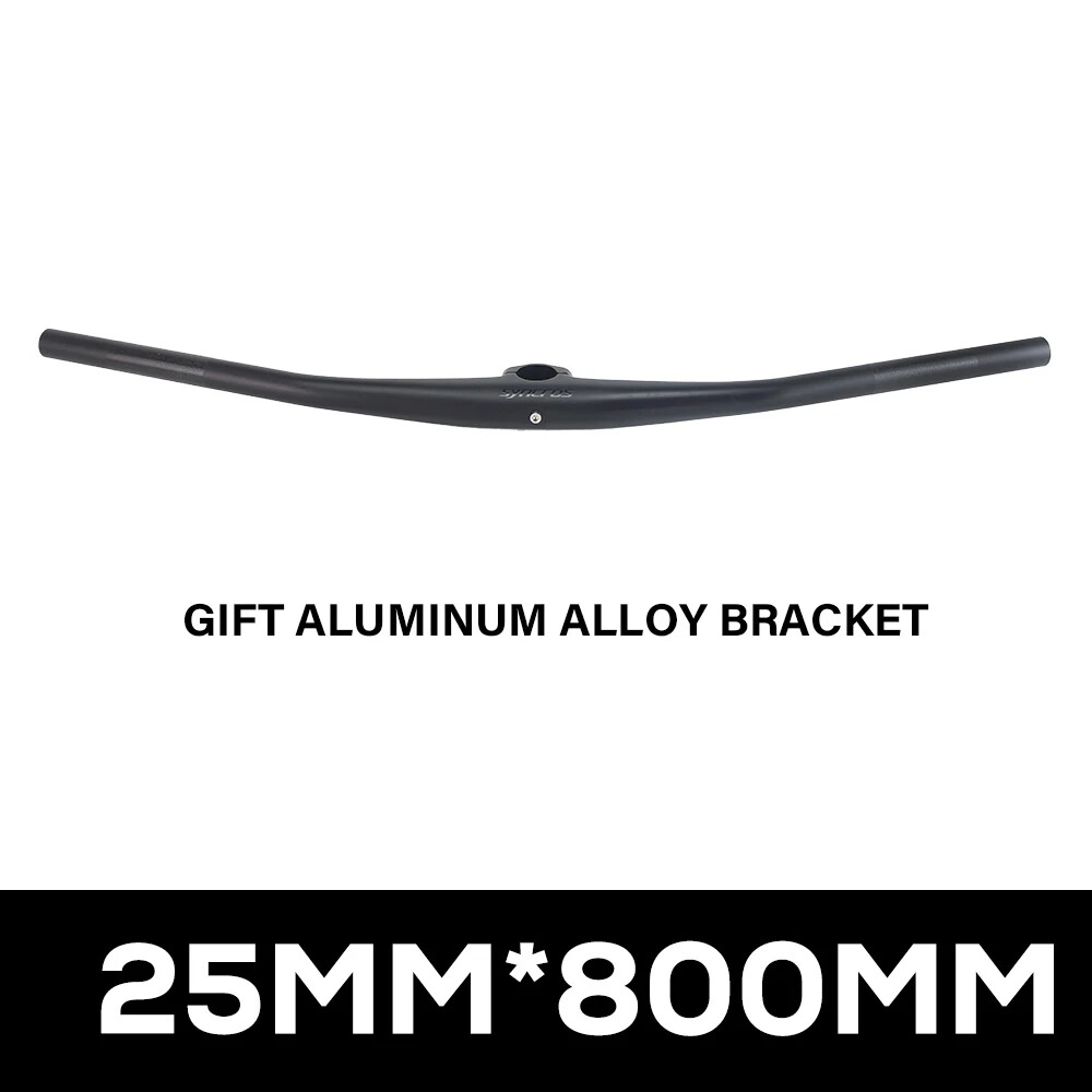 AM FR XC MTB Mountain Bike Carbon Integrated Handlebar UD Matt 25×720-800mm