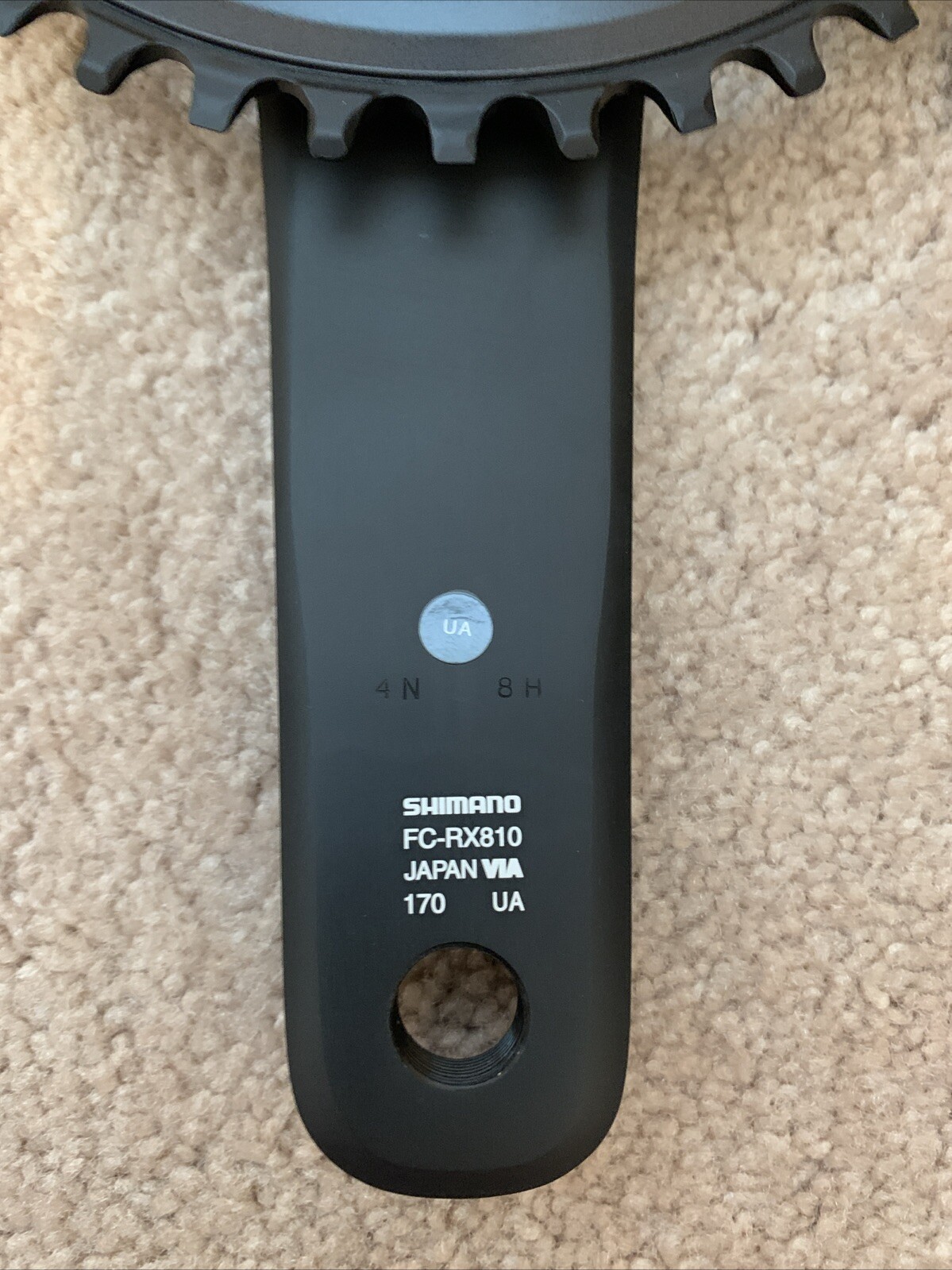 Shimano FC-RX810 Crankset 170mm, 40T