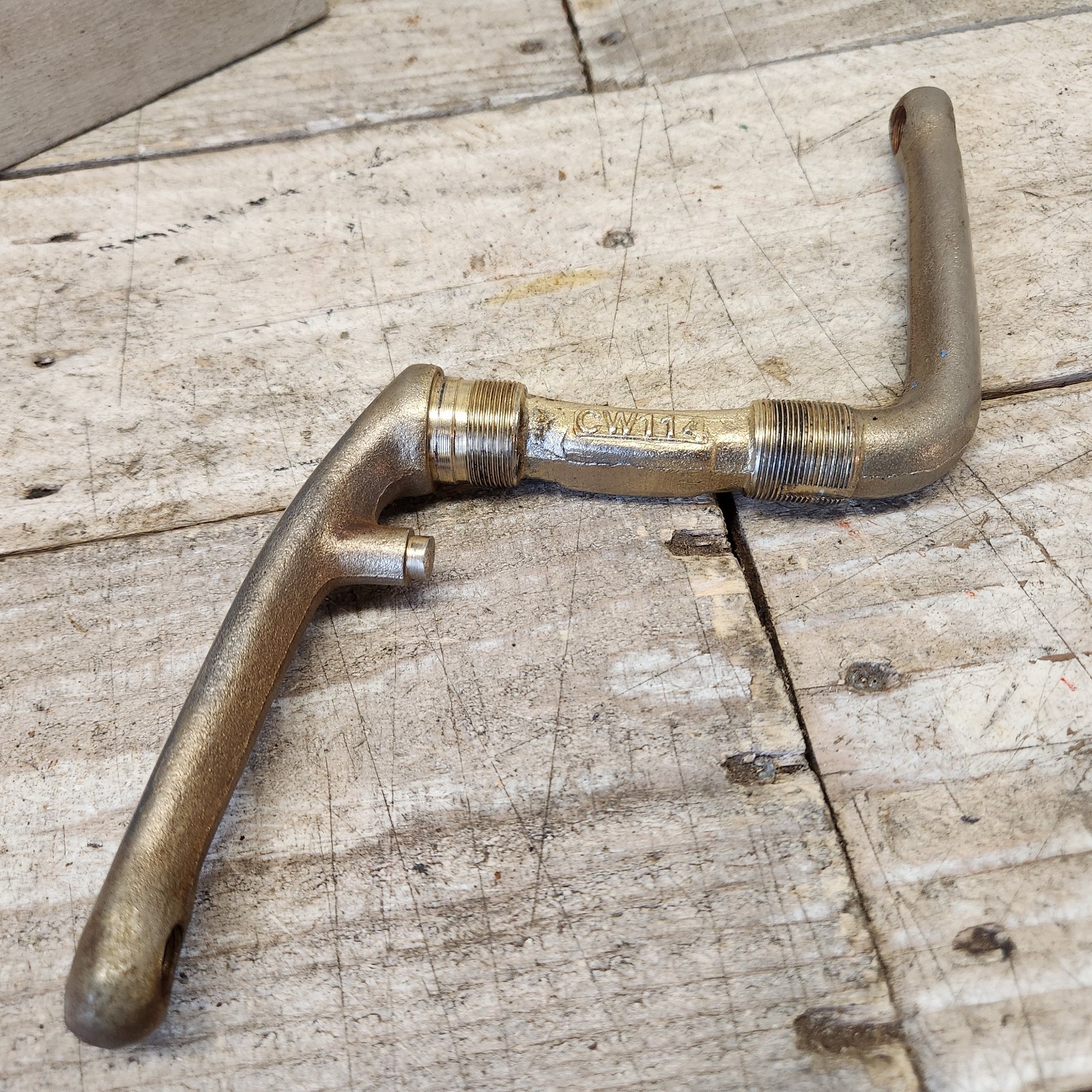 1980s GOLD OPC Crank 114mm Old School BMX CW114 Schwinn Thrasher Mini