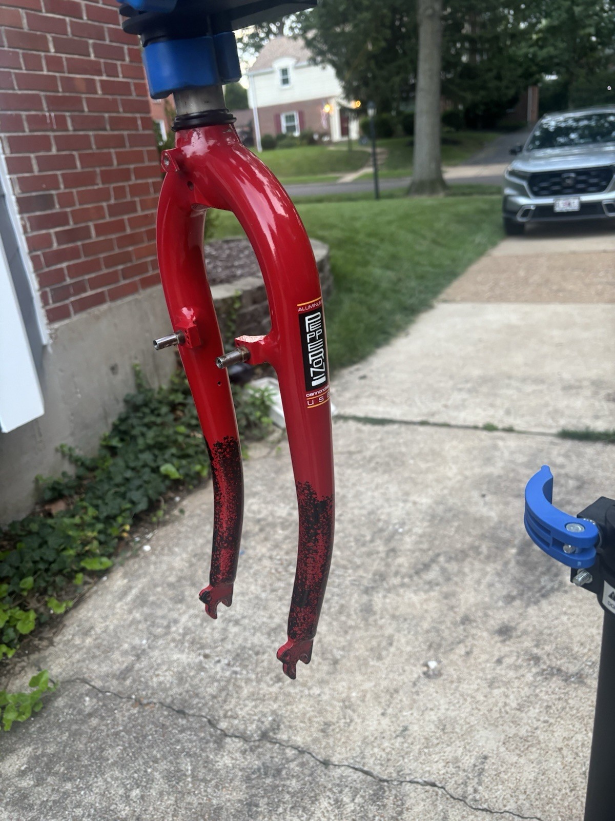 Cannondale Pepperoni 1 1/4 Threaded Steerer Aluminum Fork – Red