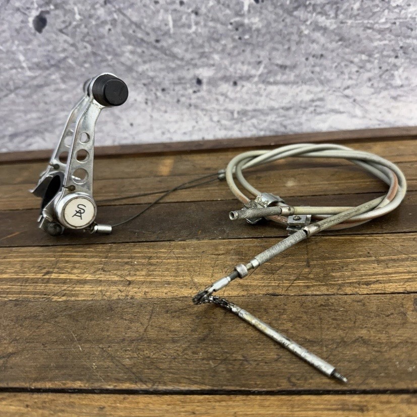 Vintage Sturmey Archer Shifter S5 Stick Shift Lever Frame Mount Raleigh