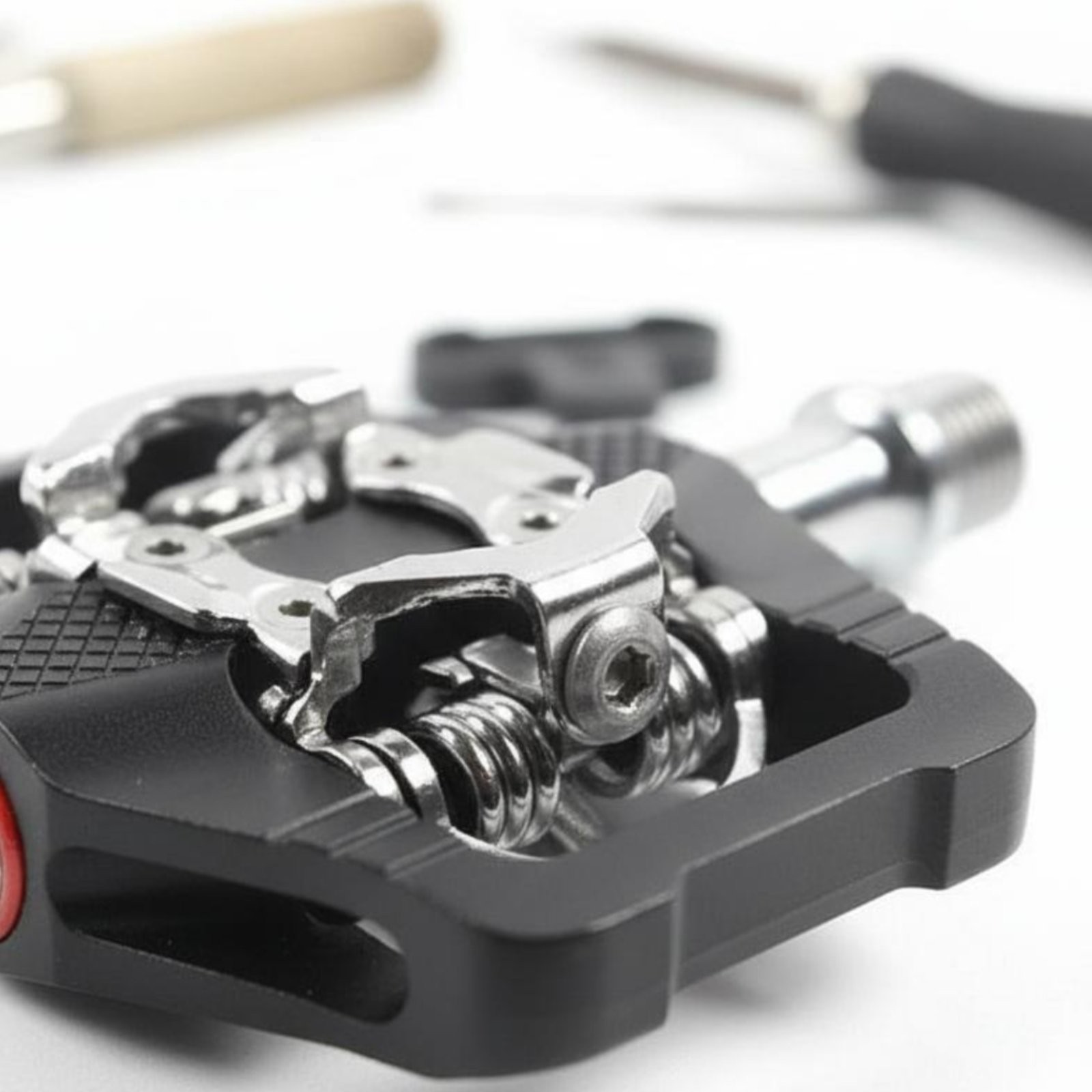 Double-Sided Side Clipless Pedal CNC Machined for Mountain Biking, Commuters