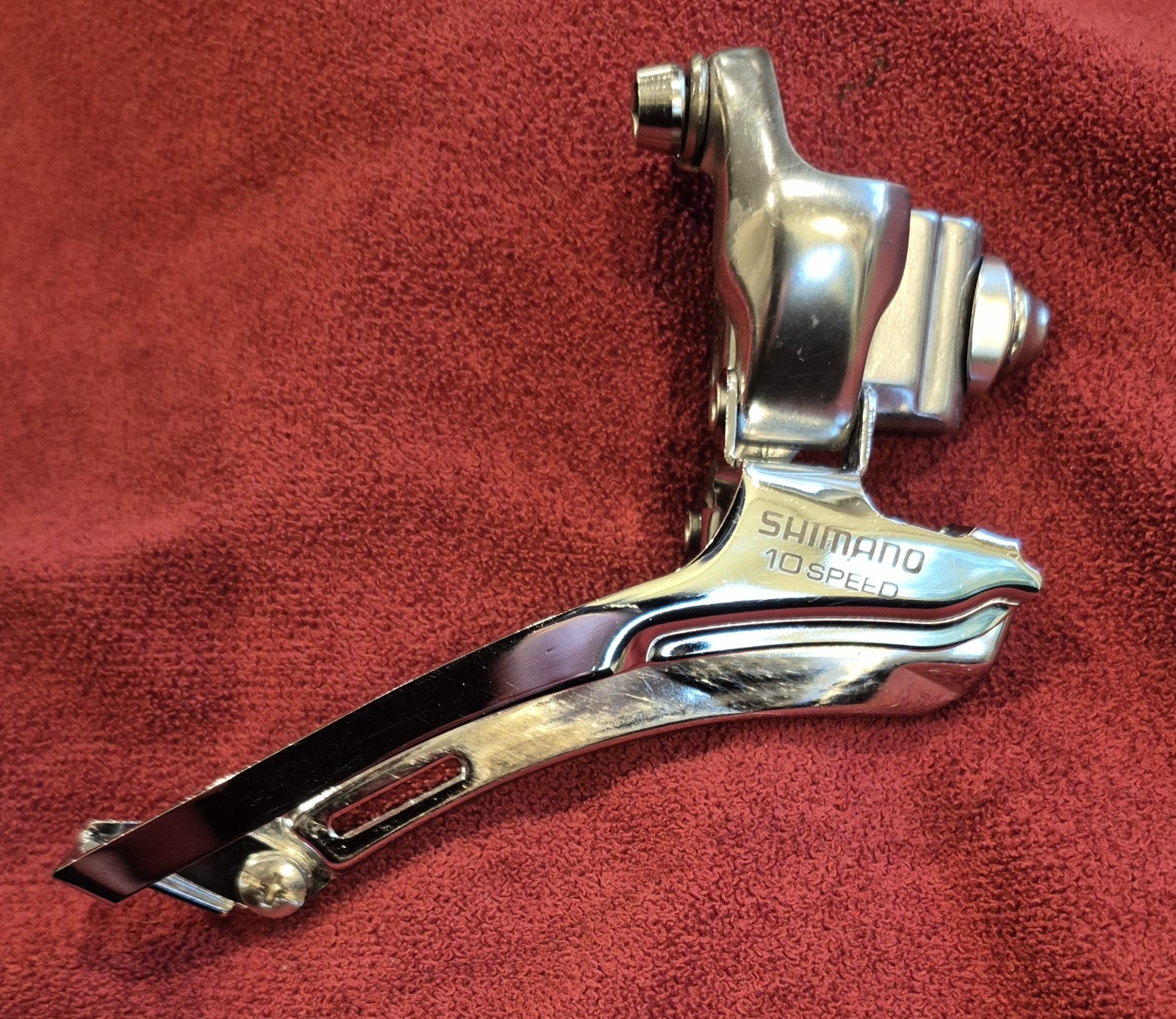 Shimano FD-R770 10-Speed «Flat-Bar» Road Front Derailleur for Braze-On Mount