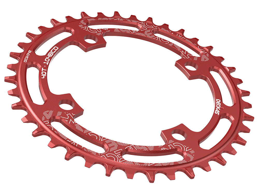 DECKAS 104BCD MTB Round Oval Narrow Wide Chainring 30 32 38 46 48 52T Chainwheel