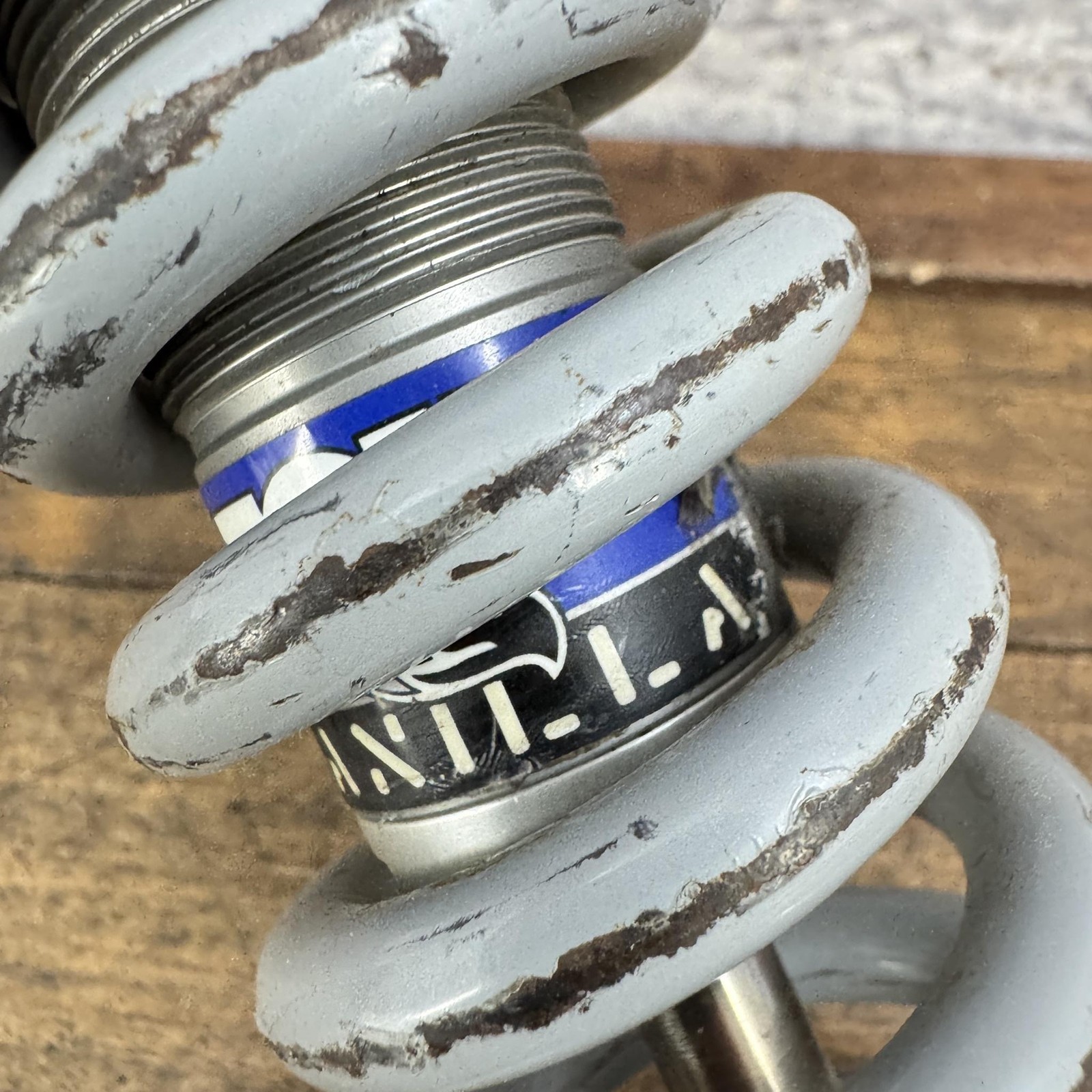 Fox Vanilla Rear Coil Shock Gray MTB Mountain Bike Suspension Spring 666g 6.75