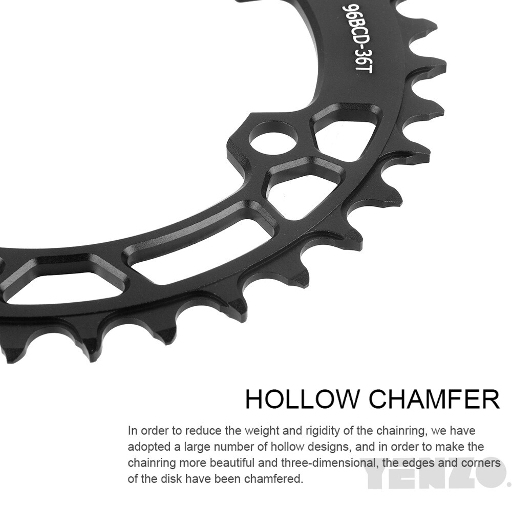 MTB 96bcd CNC Chainring 32T/34T/36T For Shimano FC-M4100 MT510 M5100 M8000 M9000